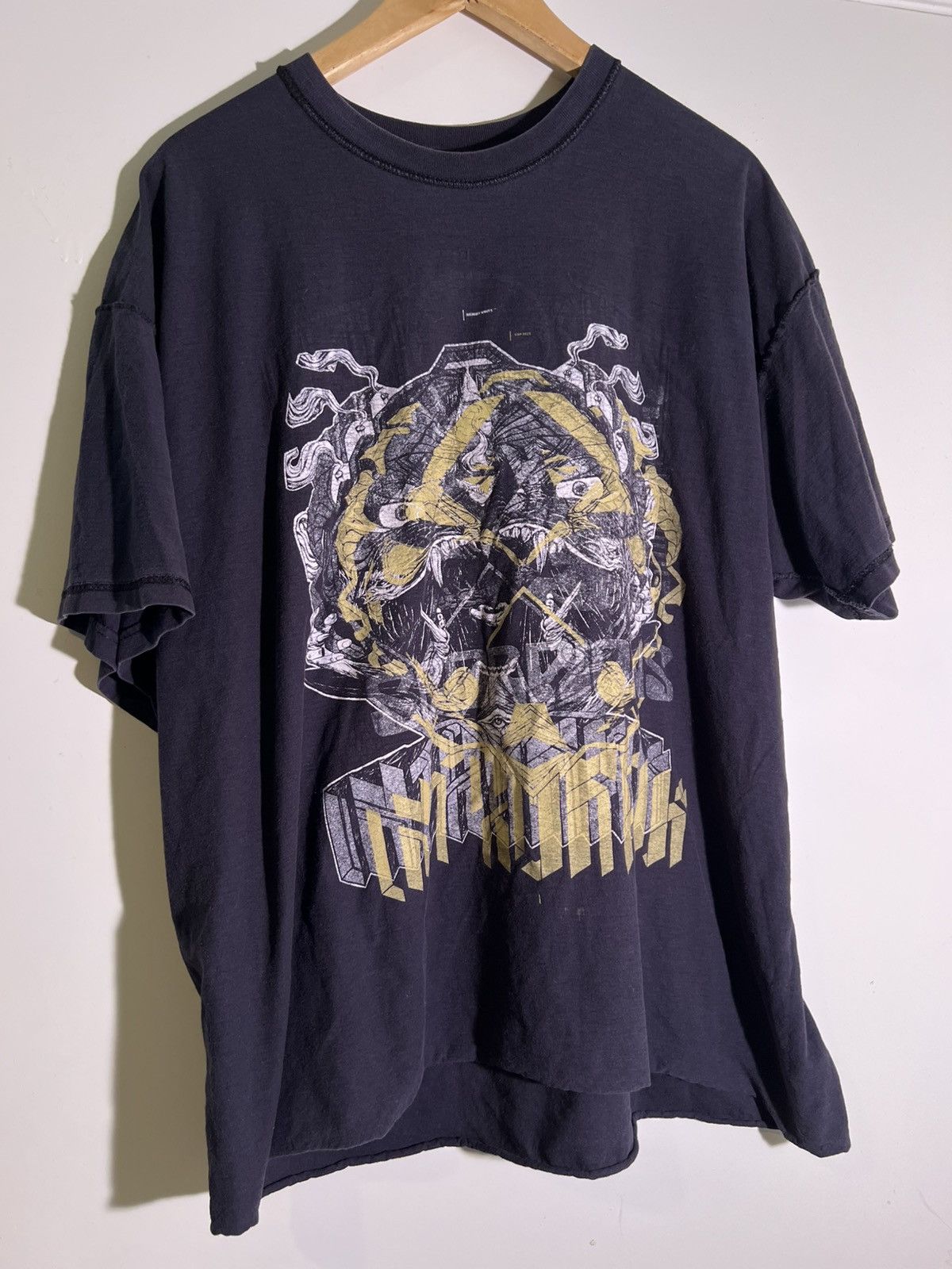 Band Tees Y2K 2000’s VTG Vintage Intronaut Metal Goth Rock Band Tee Size US XXL / EU 58 / 5 - 4 Thumbnail