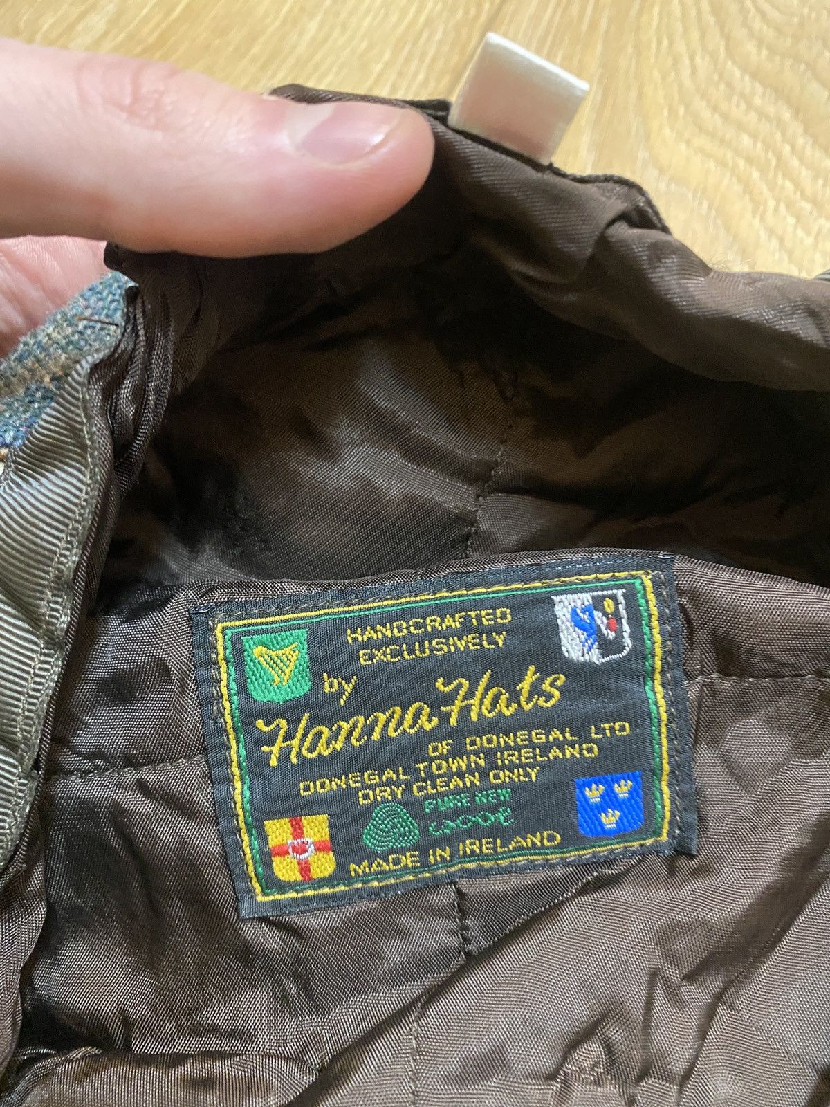 Donegal Tweed × Vintage Ultra rare Vintage hanna patchwork hats of Donegal Tweed Size ONE SIZE - 3 Thumbnail