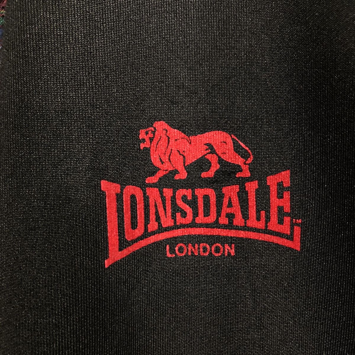 Japanese Brand 📌Vintage Bomber Jacket Biker Lonsdale London Big Logo Size US M / EU 48-50 / 2 - 20 Thumbnail