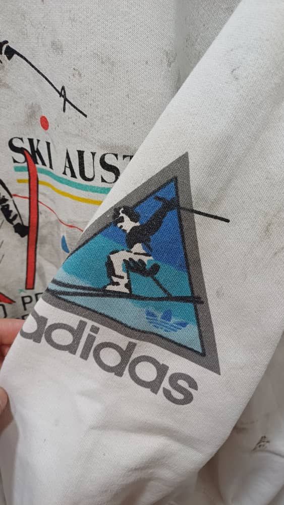 Adidas VINTAGE 80's ADIDAS SKI SWEATSHIRT Size US M / EU 48-50 / 2 - 5 Thumbnail