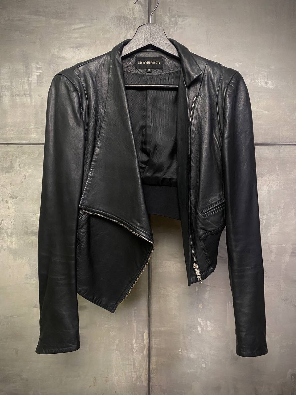 Ann Demeulemeester Leather jacket Size S / US 4 / IT 40 - 3 Thumbnail