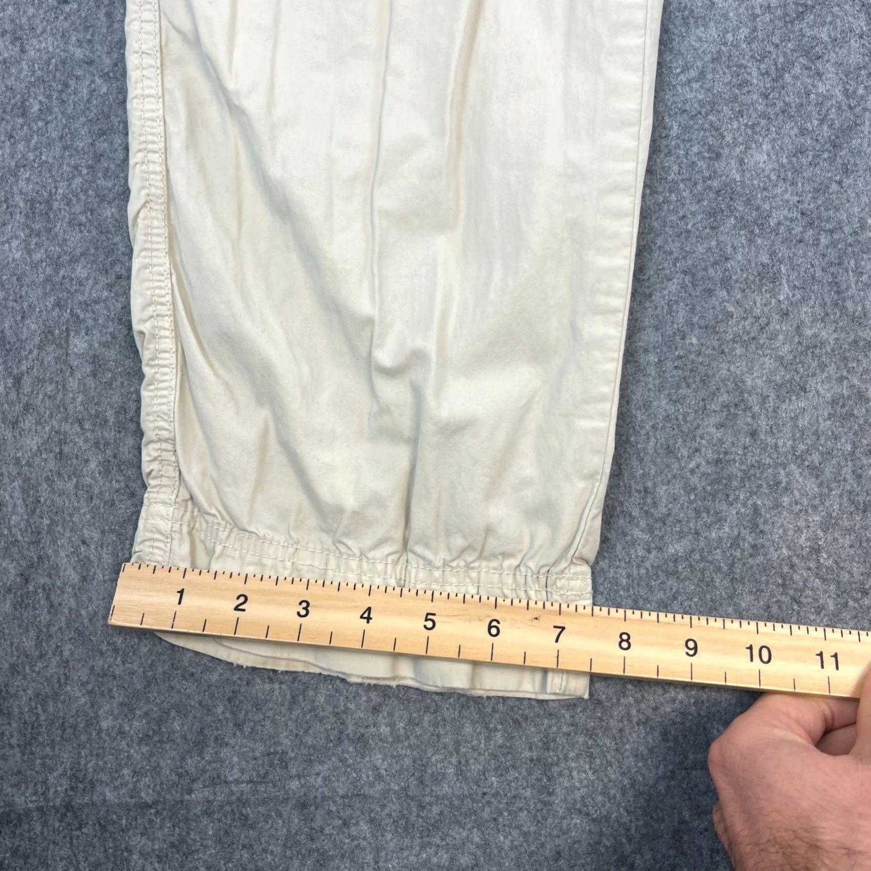 Hugo Boss VINTAGE Hugo Boss Mens Cargo Pants Trousers Straight 30 32 Ivory Cargo Trousers Mens Regular 30 Ivory Size US 30 / EU 46 - 3 Thumbnail