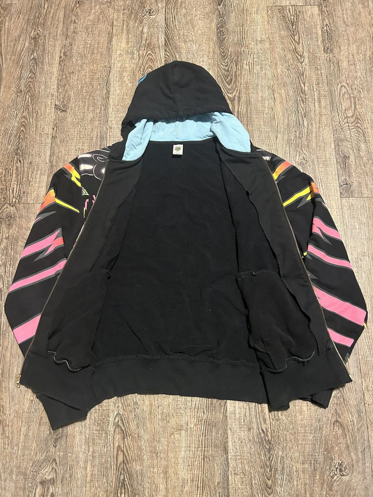 Christian Audigier × Ed Hardy RARE Grail Ed Hardy Christian Audigier Skull Zip Up Hoodie Size US XL / EU 56 / 4 - 5 Thumbnail