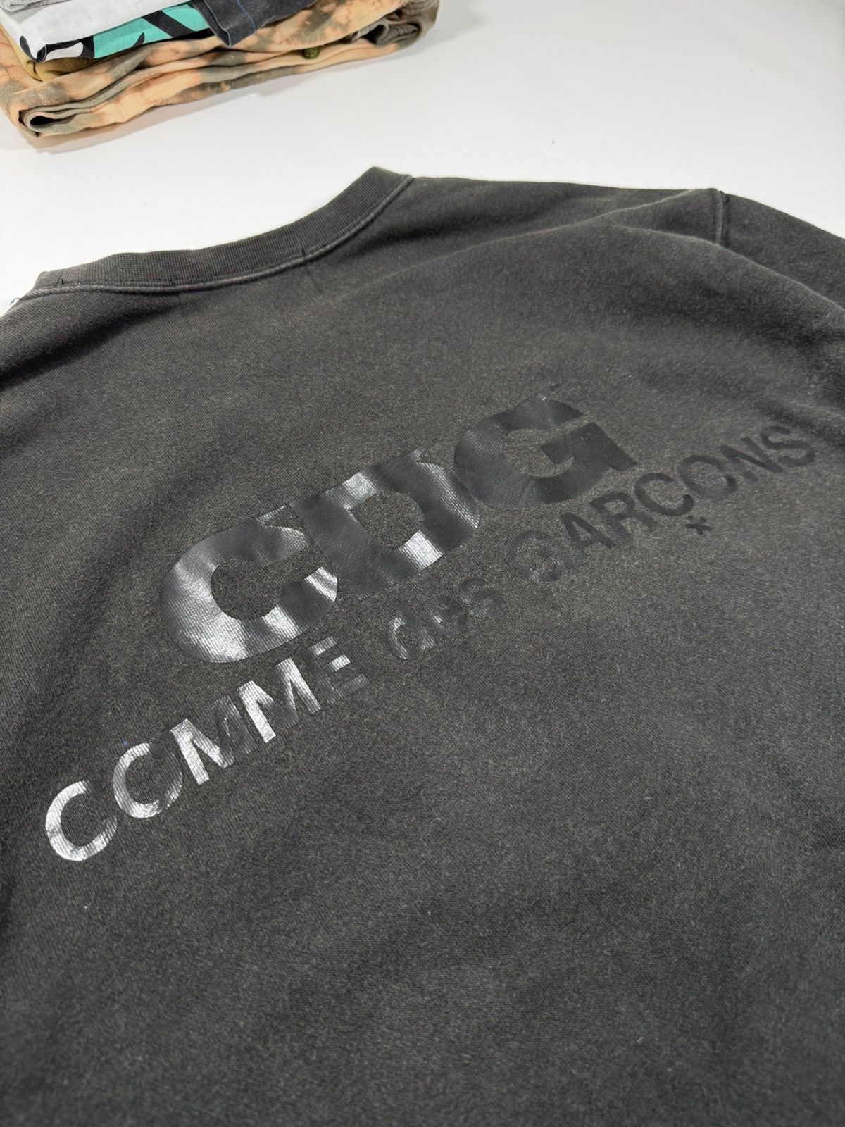 CDG by Comme des Garcons × Comme des Garcons Comme Des Garcons CDG CDG CDG Black On Black Sweatshirt Size US L / EU 52-54 / 3 - 7 Thumbnail