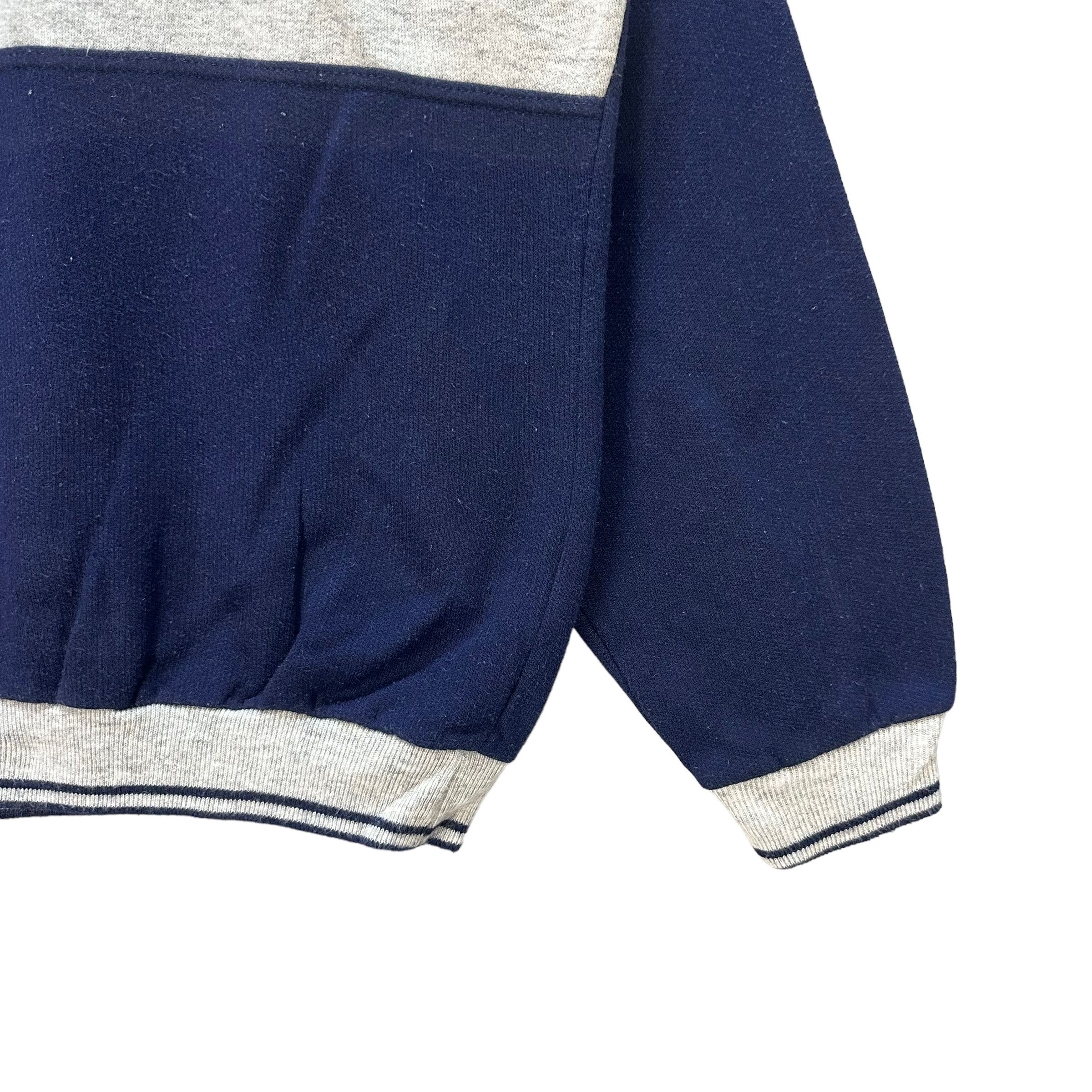 Trussardi TRUSSARDI EMBROIDERY LOGO COLORBLOCK SWEATSHIRT #8569-015 Size US M / EU 48-50 / 2 - 6 Thumbnail