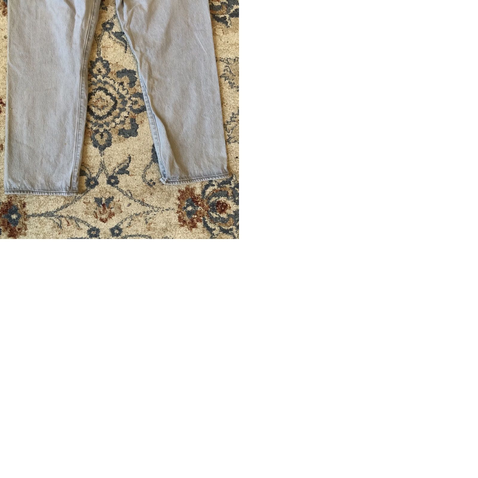 Levi's Levi's Men's 501 XX Gray Straight Button Fly 5 Pocket Jeans Size 40x30 Size US 40 / EU 56 - 9 Thumbnail