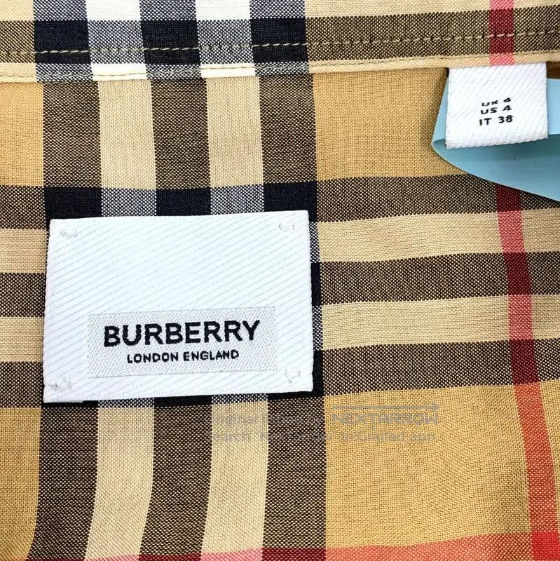 Burberry Burberry Brown Cotton Women’s Shirt. Size S / US 4 / IT 40 - 5 Thumbnail