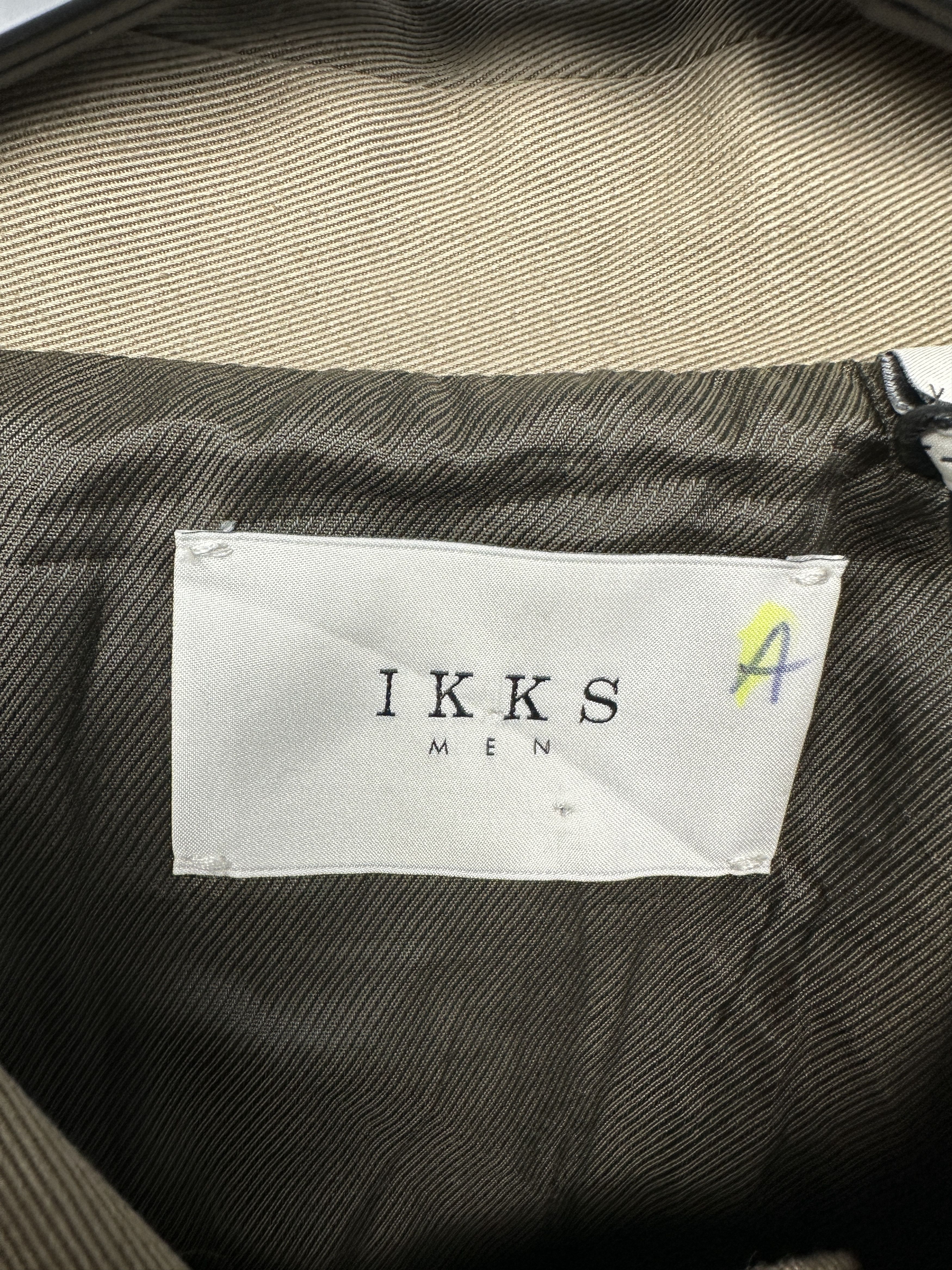 IKKS NEW! IKKS Mens Trench Coat Jacket Size US XXL / EU 58 / 5 - 4 Thumbnail