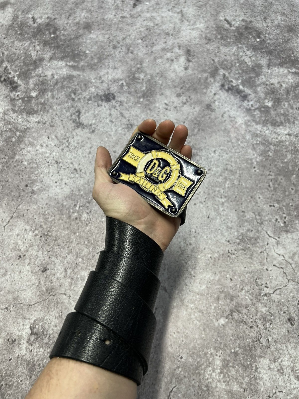 Dolce & Gabbana Vintage Y2k Dolce Gabbana Junya Watanabe Monogram Belt Logo Size ONE SIZE - 4 Thumbnail