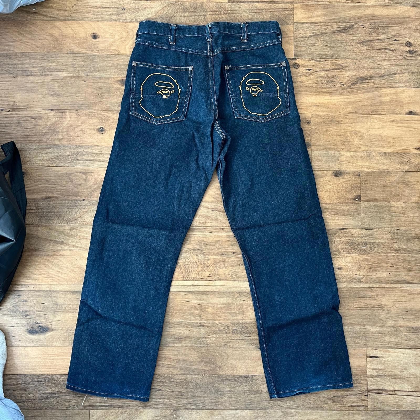 Bape BAPE Ape Head Jeans - A Bathing Ape Size US 30 / EU 46 - 1 Thumbnail