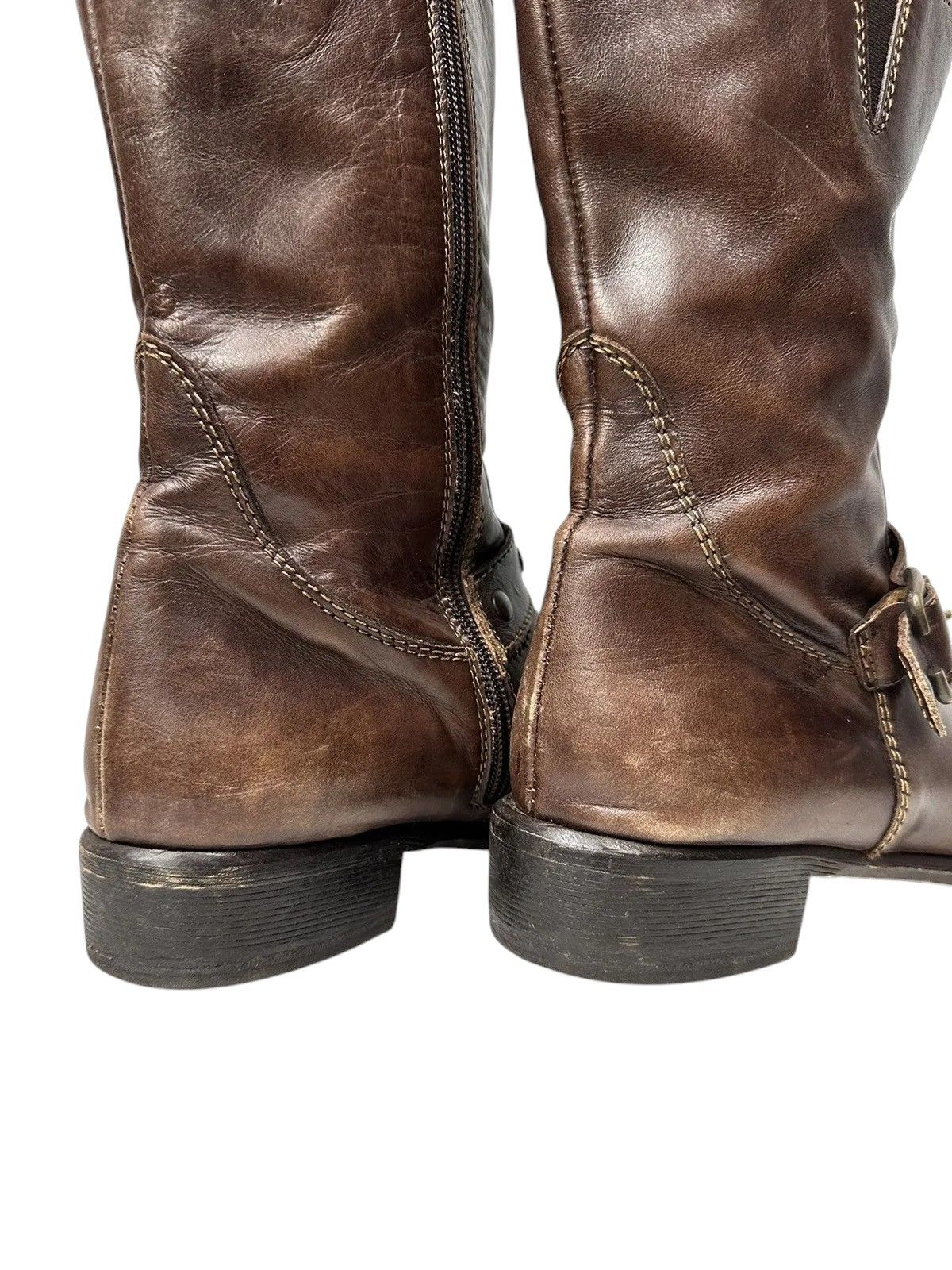 If Six Was Nine Vintage Leather Boots Hight AS 98 Rare Rick Owens Tornado Size US 7 / EU 40 - 10 Thumbnail