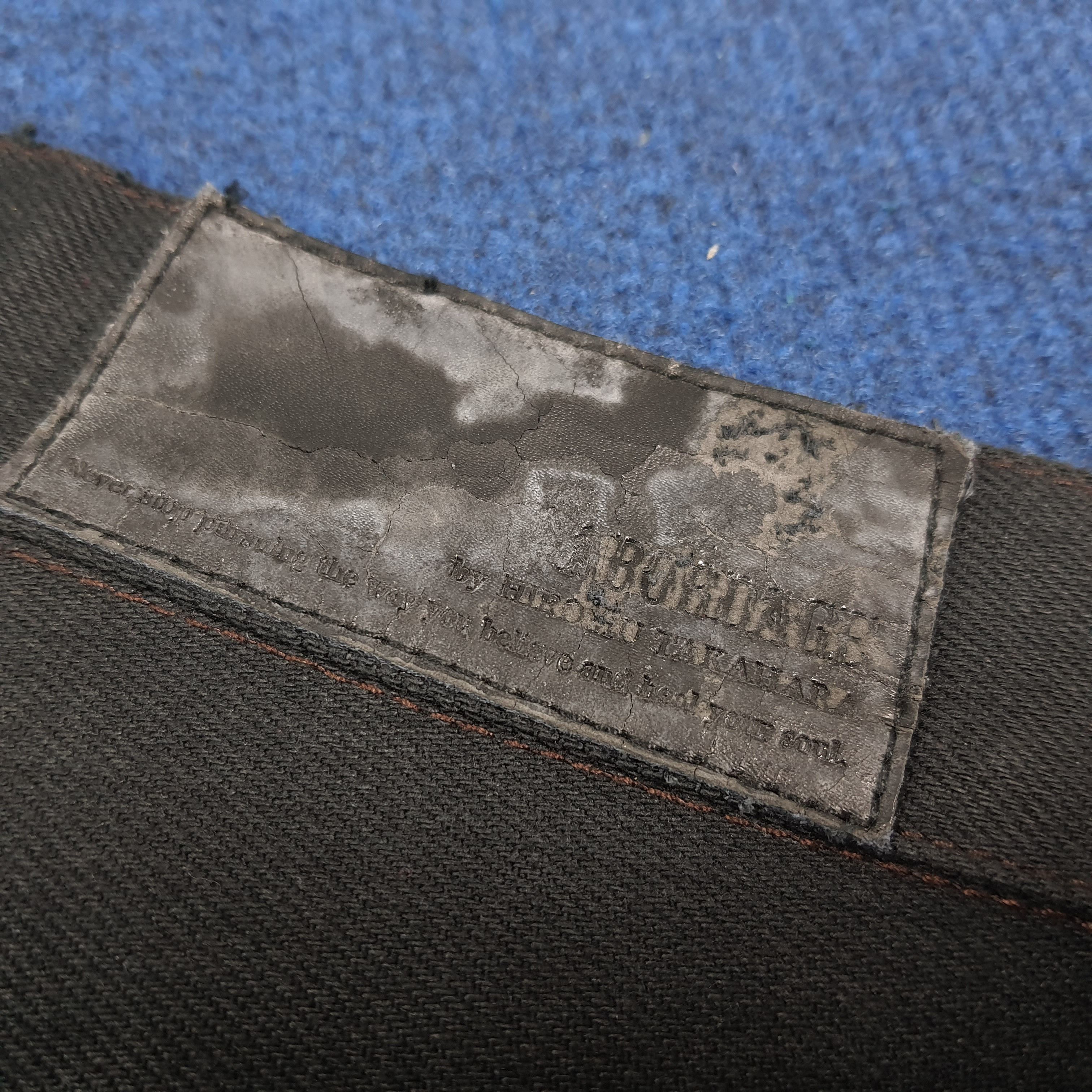 Japanese Brand Vintage Abordage Japan Skull Gothic Selvedge Pants C280N6 Size US 31 - 7 Thumbnail