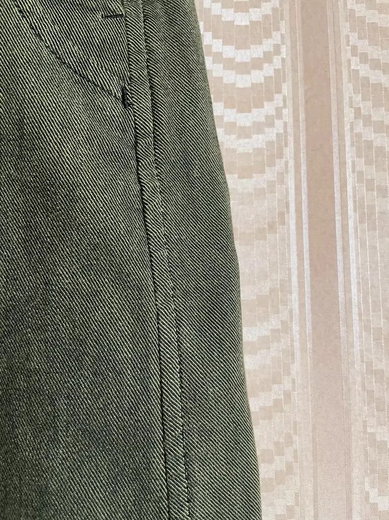 Y's Y's size os Dark green, army green, olive green, dark strip Size 25" / US 0 / IT 36 - 3 Thumbnail