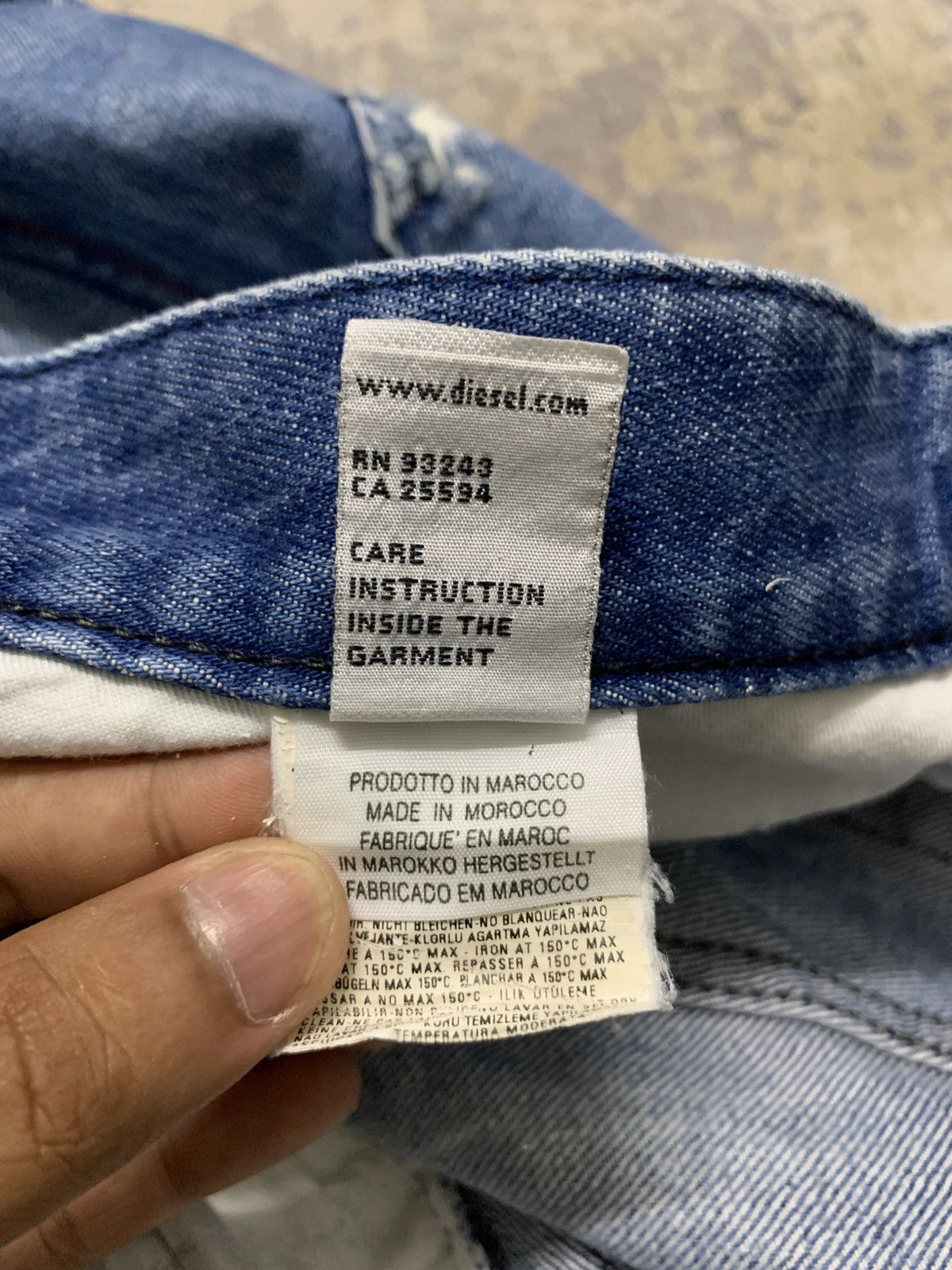 Diesel Diesel Y2K LGB IfSixWasNine Style Baggy Jeans Size 32" / US 10 / IT 46 - 13 Thumbnail