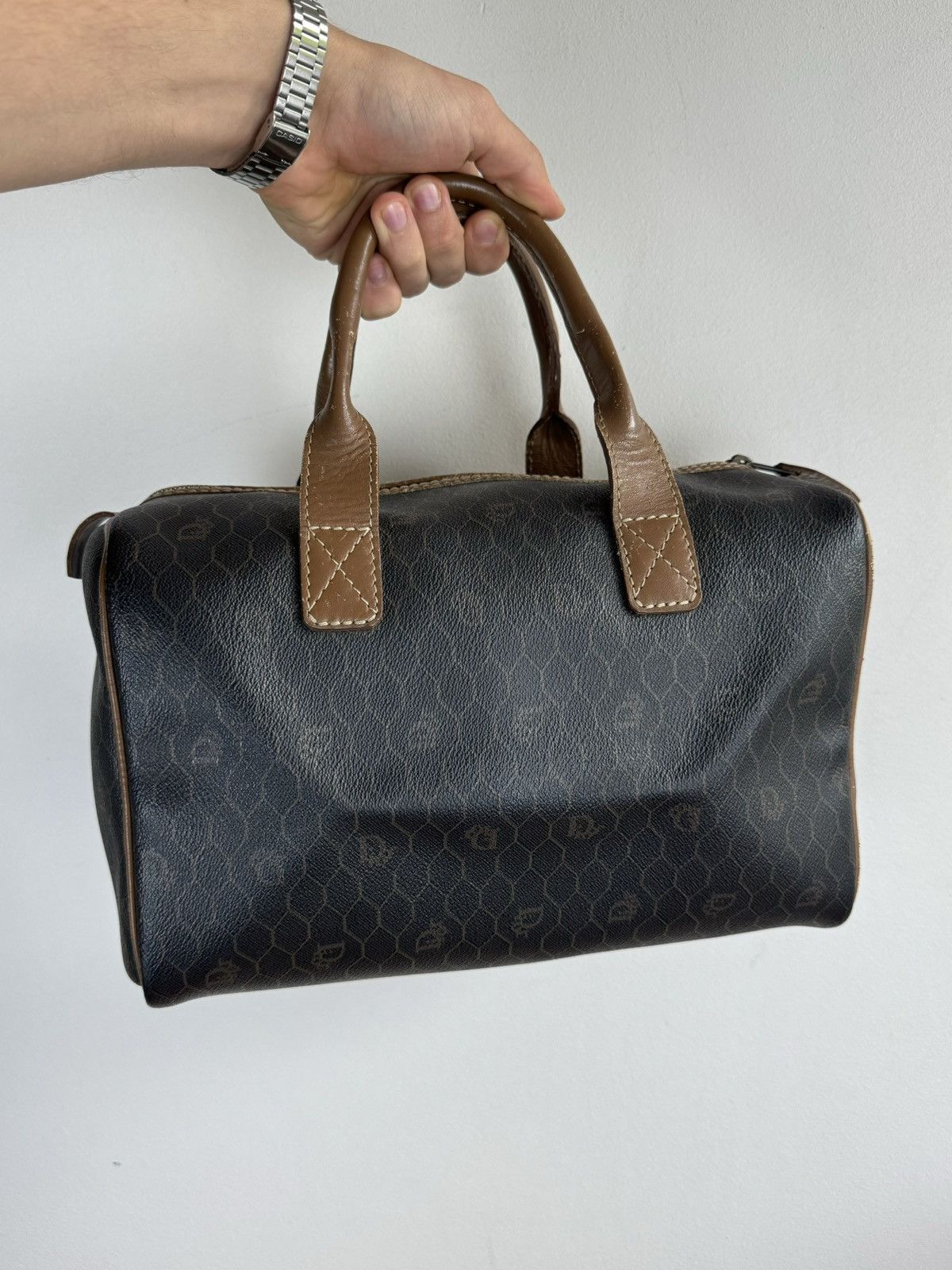 Christian Dior Monsieur × Dior Vintage Boston bag Christian Dior monogram original item Size ONE SIZE - 4 Thumbnail