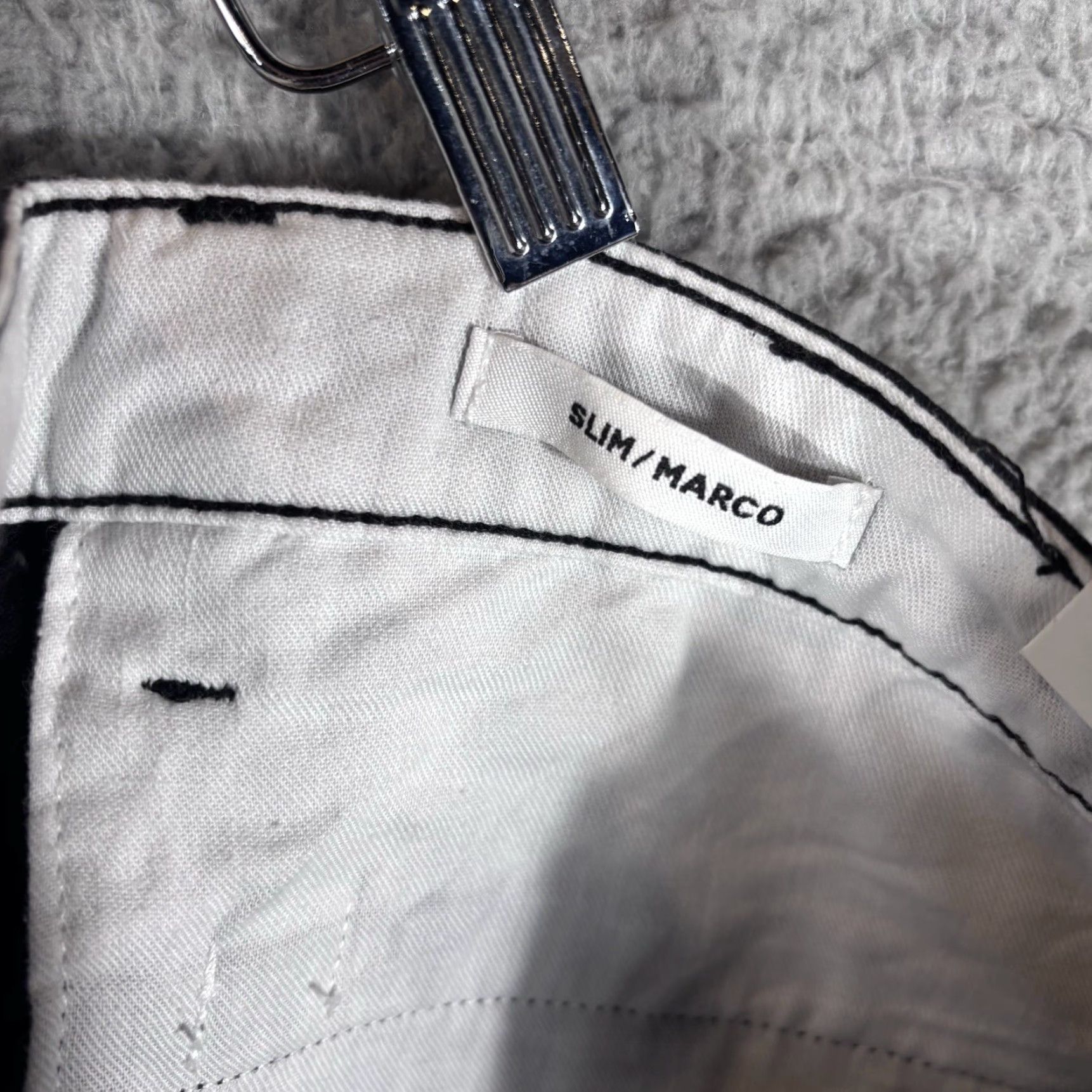 Jack & Jones JACK & JONES Chinos Pants Slim Fit Black 32x34 Mens Size US 32 / EU 48 - 5 Thumbnail
