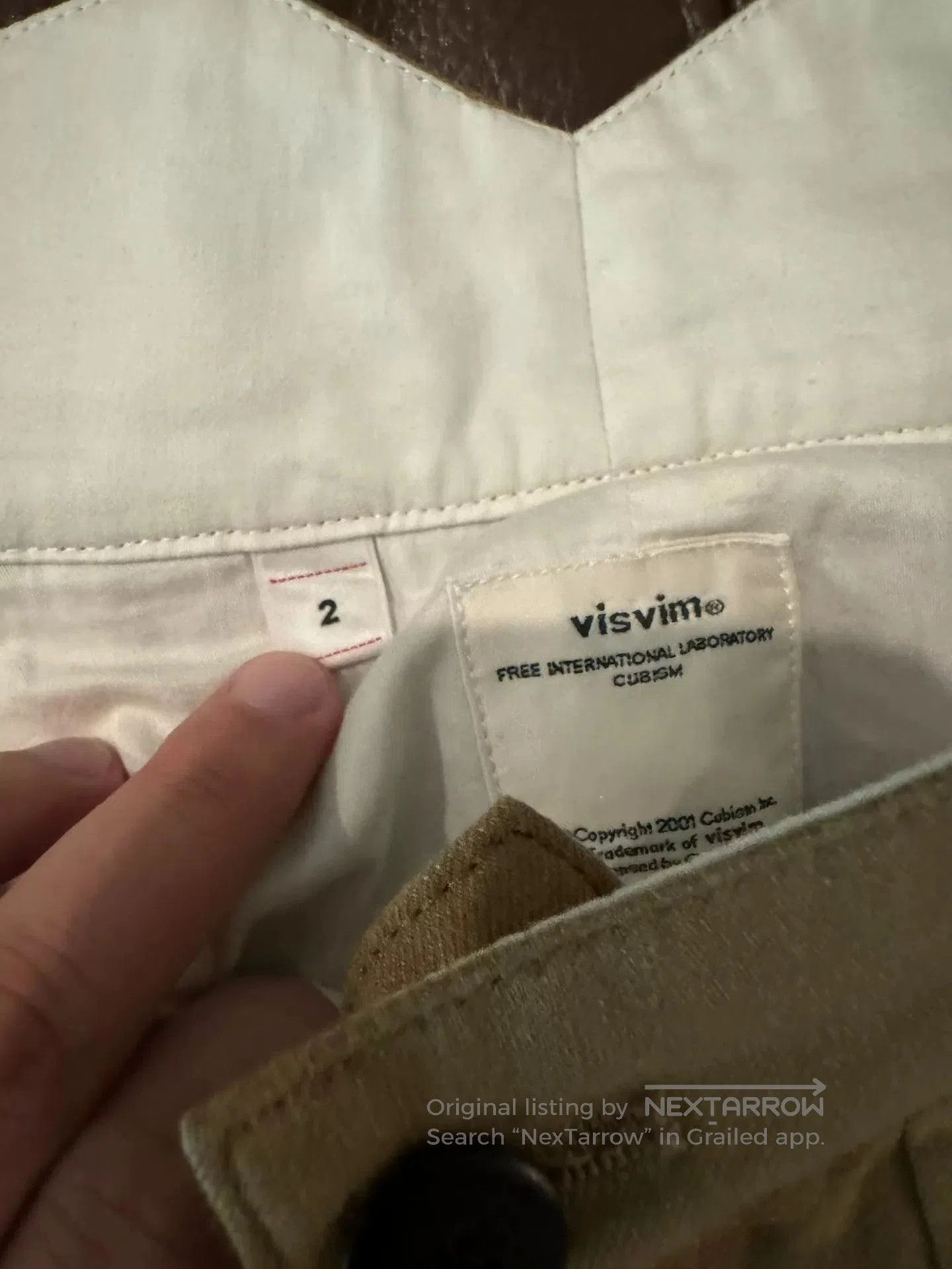 Visvim visvim 20ss hakama pants in khaki. Size US 34 / EU 50 - 4 Thumbnail