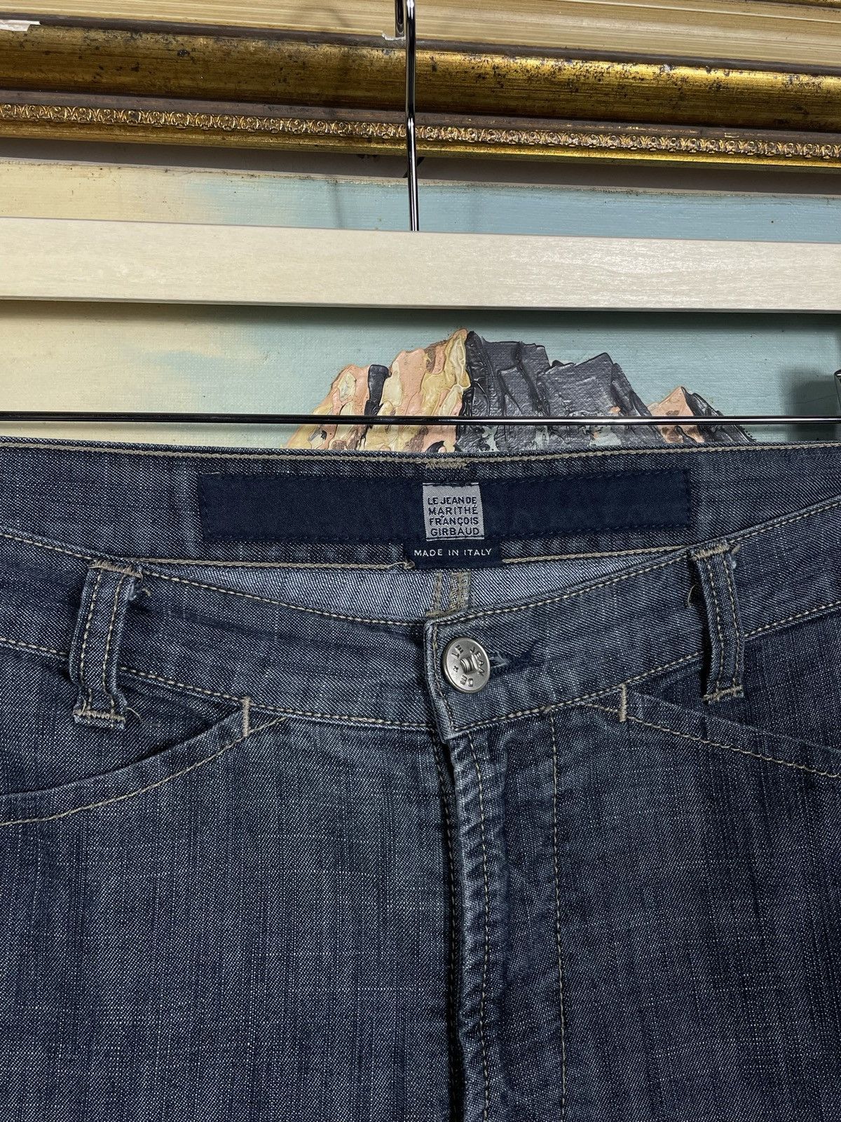 Marithe + Francois Girbaud × Vintage Marithe Francois Girbaud Vintage Y2k Bootcut Flare Jeans Size US 29 - 6 Thumbnail