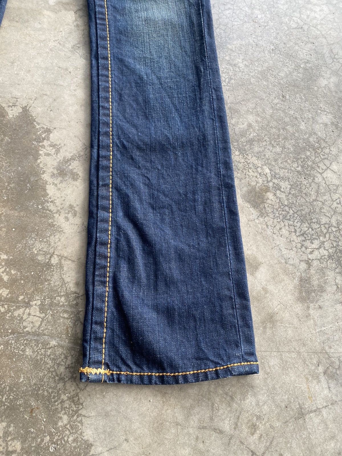 Evisu × Tornado Mart × True Religion Vintage True Religion Low Rise Slim Jeans @119 Size US 31 - 10 Thumbnail