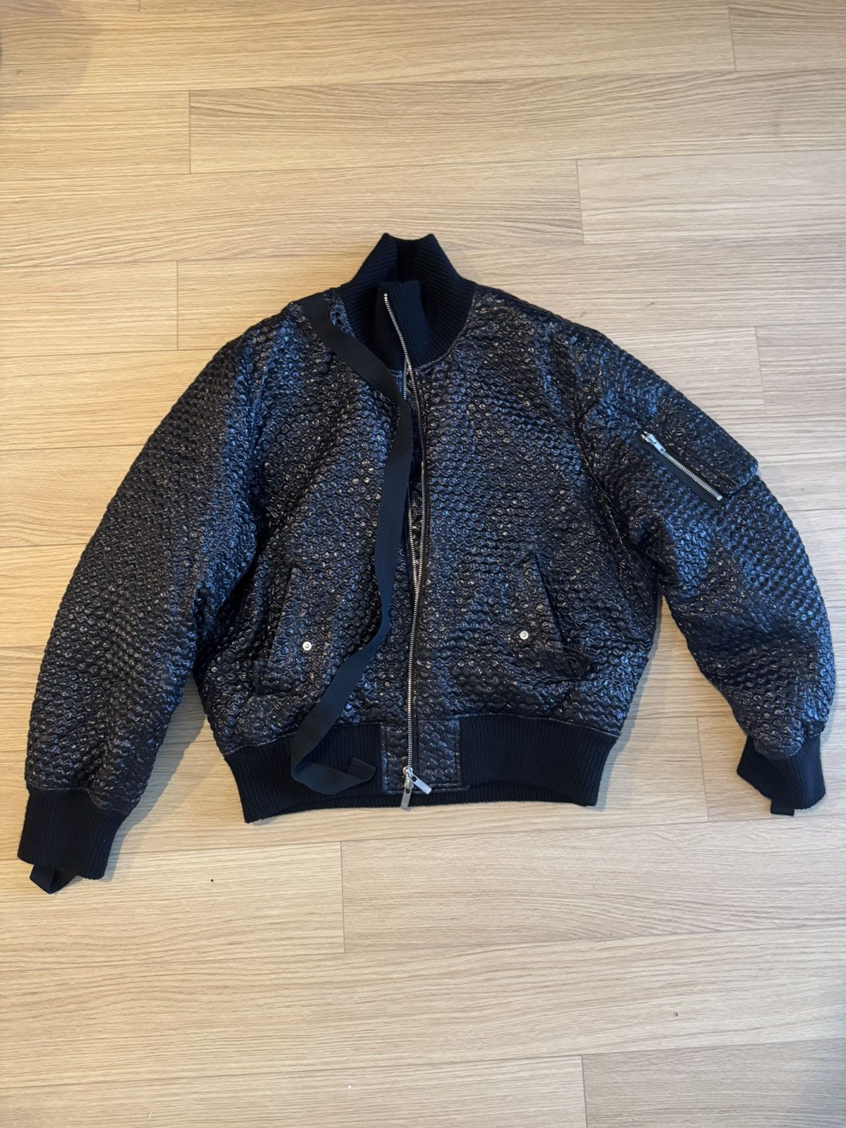 Helmut Lang Seatbelt Bomber