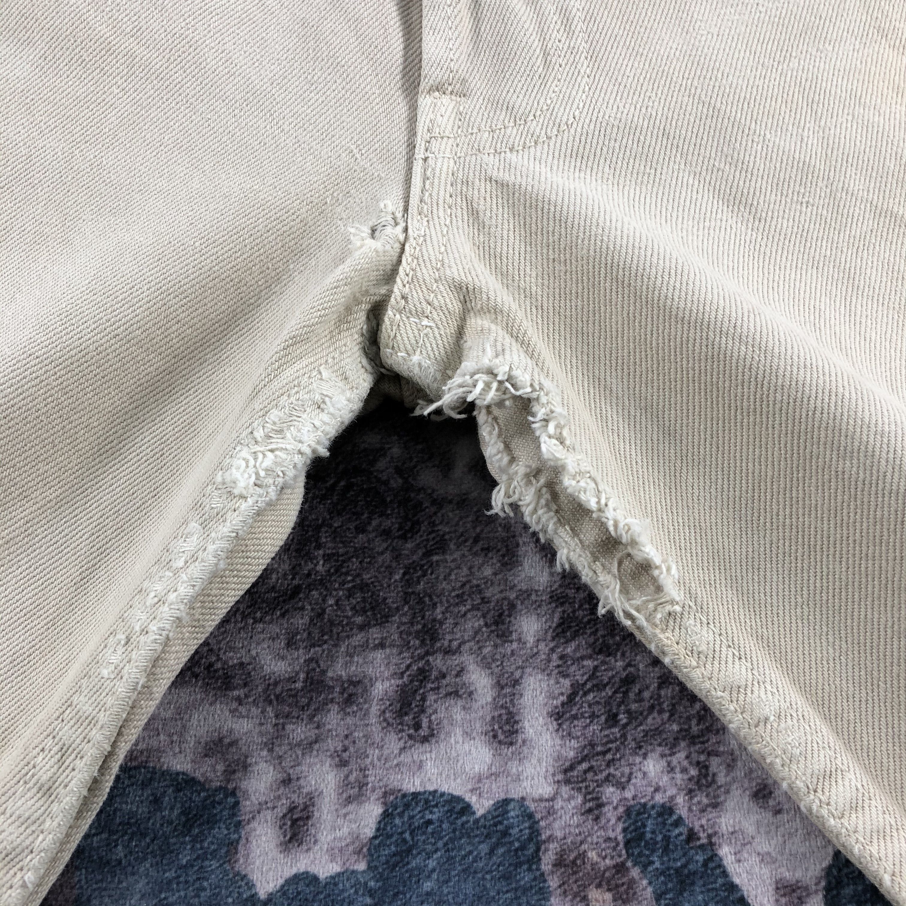 Levi's 90s Vintage Cream Levis 501 Jeans-JM2663 Size US 30 / EU 46 - 8 Thumbnail