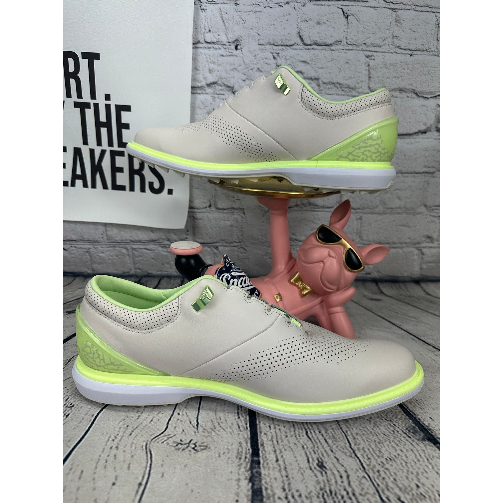 Nike Nike Air Jordan ADG 4 Golf Shoes Cleats Mens 7.5 Gray Size US 8 / EU 41 - 6 Thumbnail