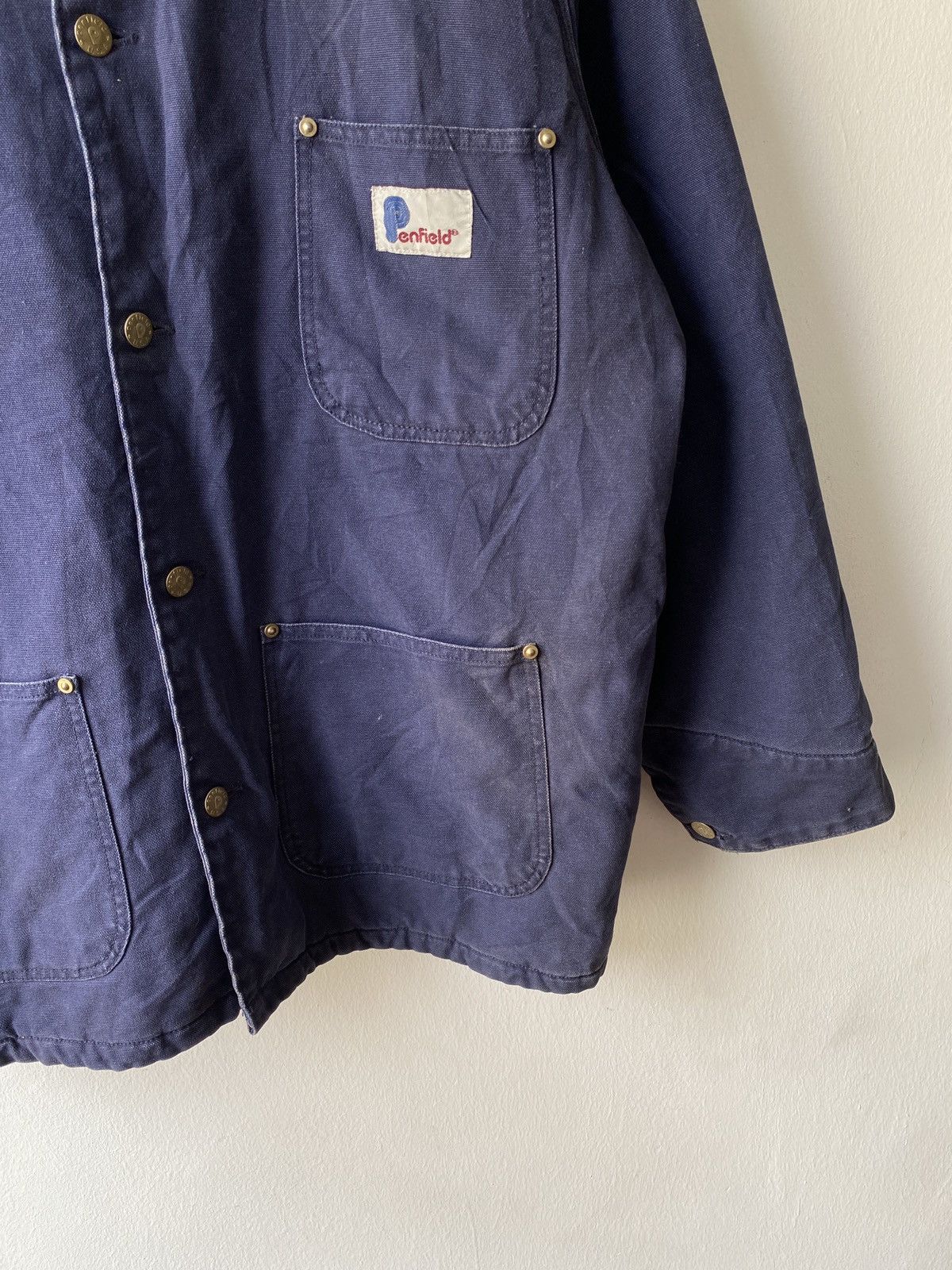 Penfield × Vintage Vintage 90s Penfield Chore Jacket Lining Workwear Size US L / EU 52-54 / 3 - 8 Thumbnail