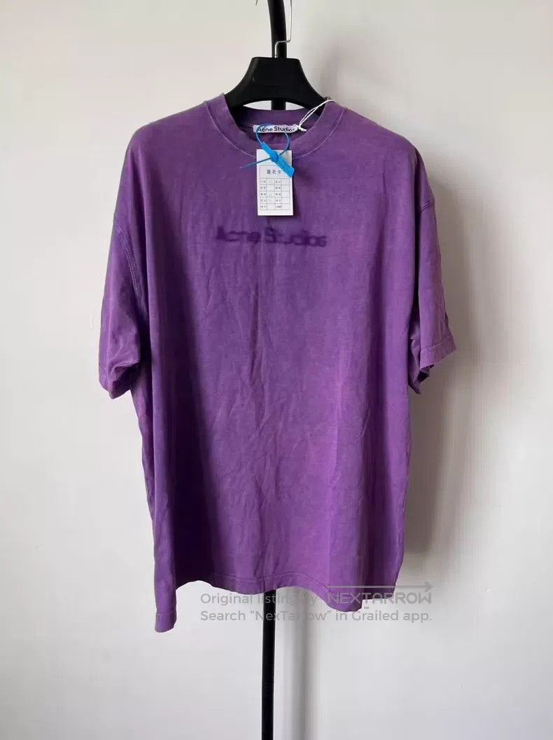 Acne Studios Acne Studios Logo embroidery round neck short sleeve T-shi Size XS / US 0-2 / IT 36-38 - 1 Thumbnail