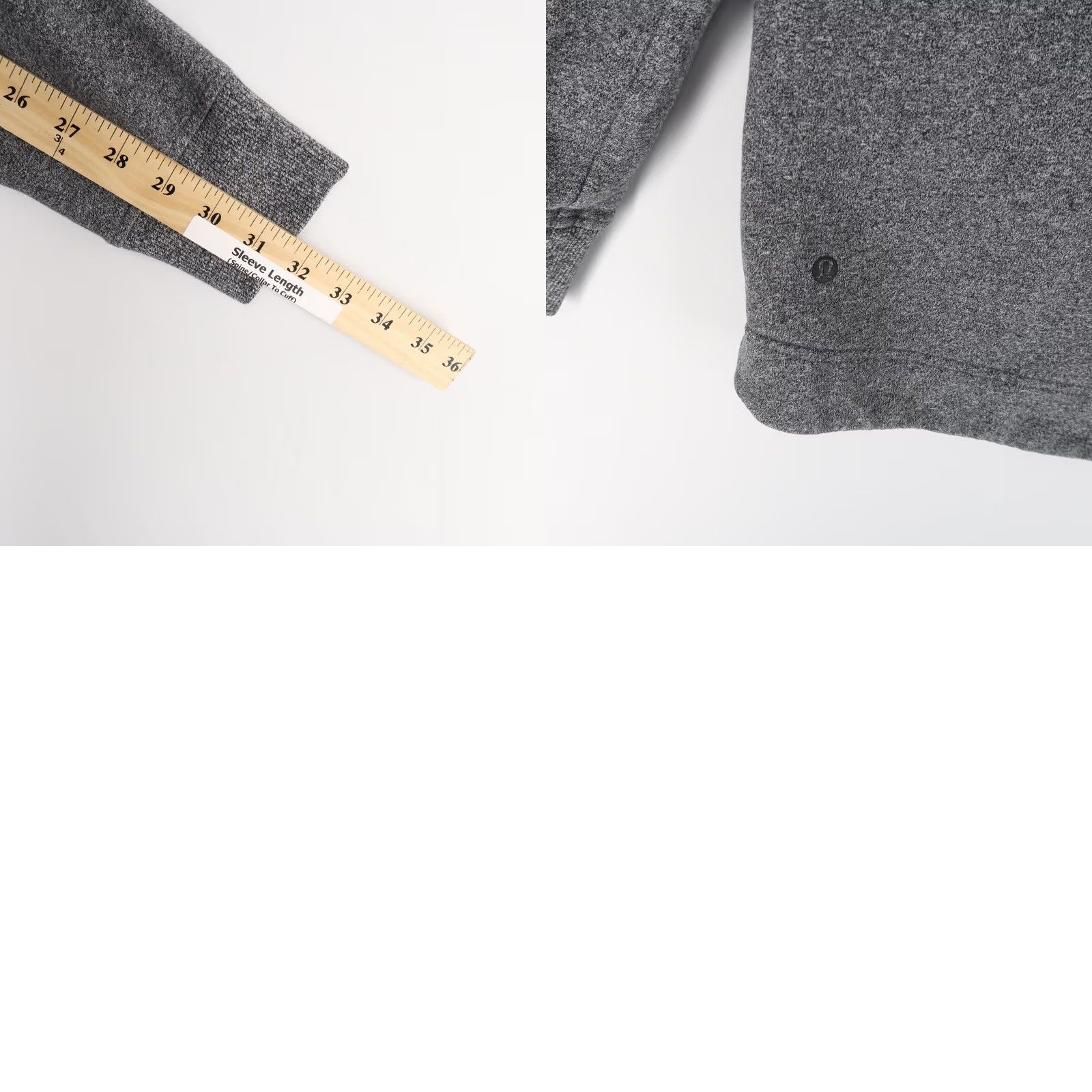 Lululemon Lululemon Hoodie Womens 8 Gray Heather Cowl Neck Pullover Kangaroo Pocket Pullover Hooded Pockets Womens 8 Gray Heather Size M / US 6-8 / IT 42-44 - 8 Thumbnail
