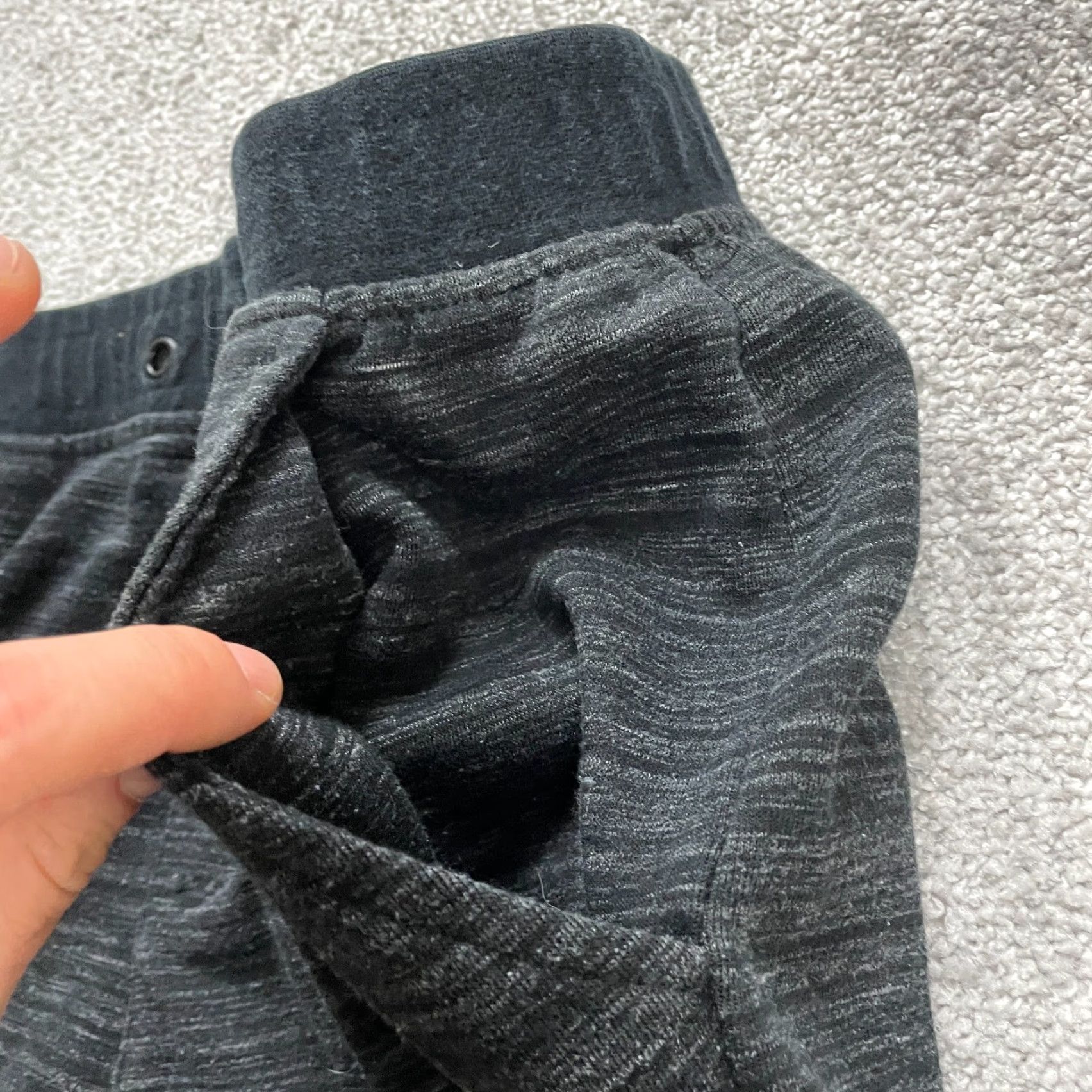 Vintage Blue Rustic Sweatpants Womens Large Gray Straight Pull On Casual 30x25 Pants Size 36" / US 14 / IT 50 - 4 Thumbnail