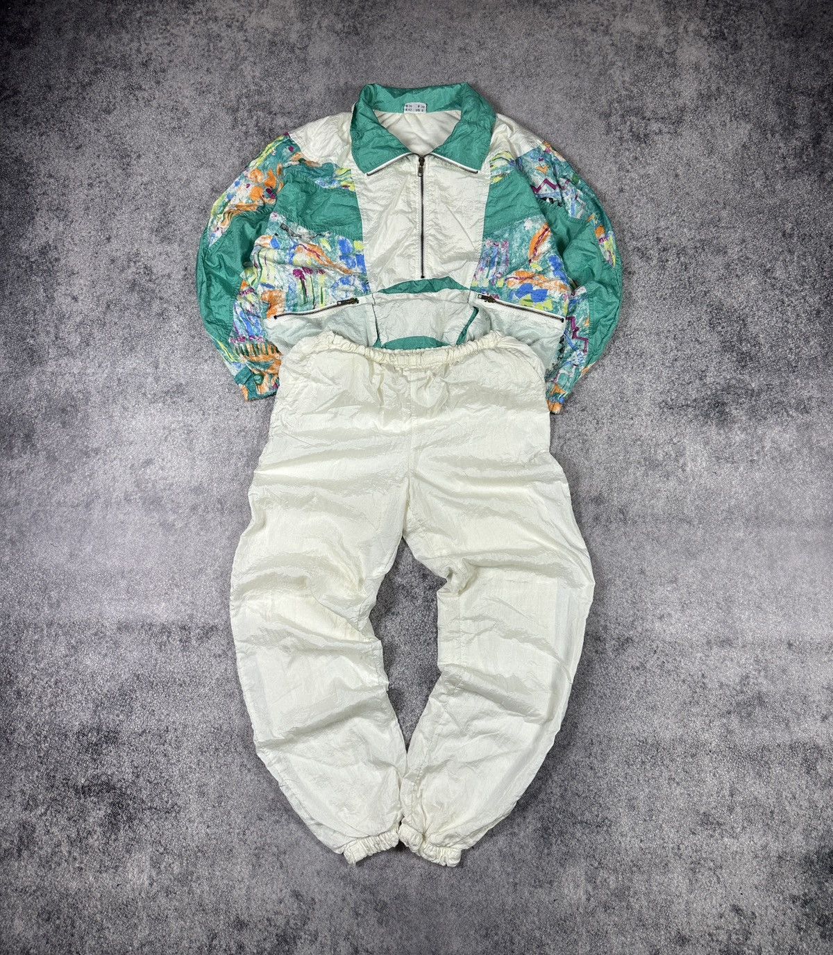 Vintage Sergio Tacchini Tracksuit Sportswear Rare Casual S
