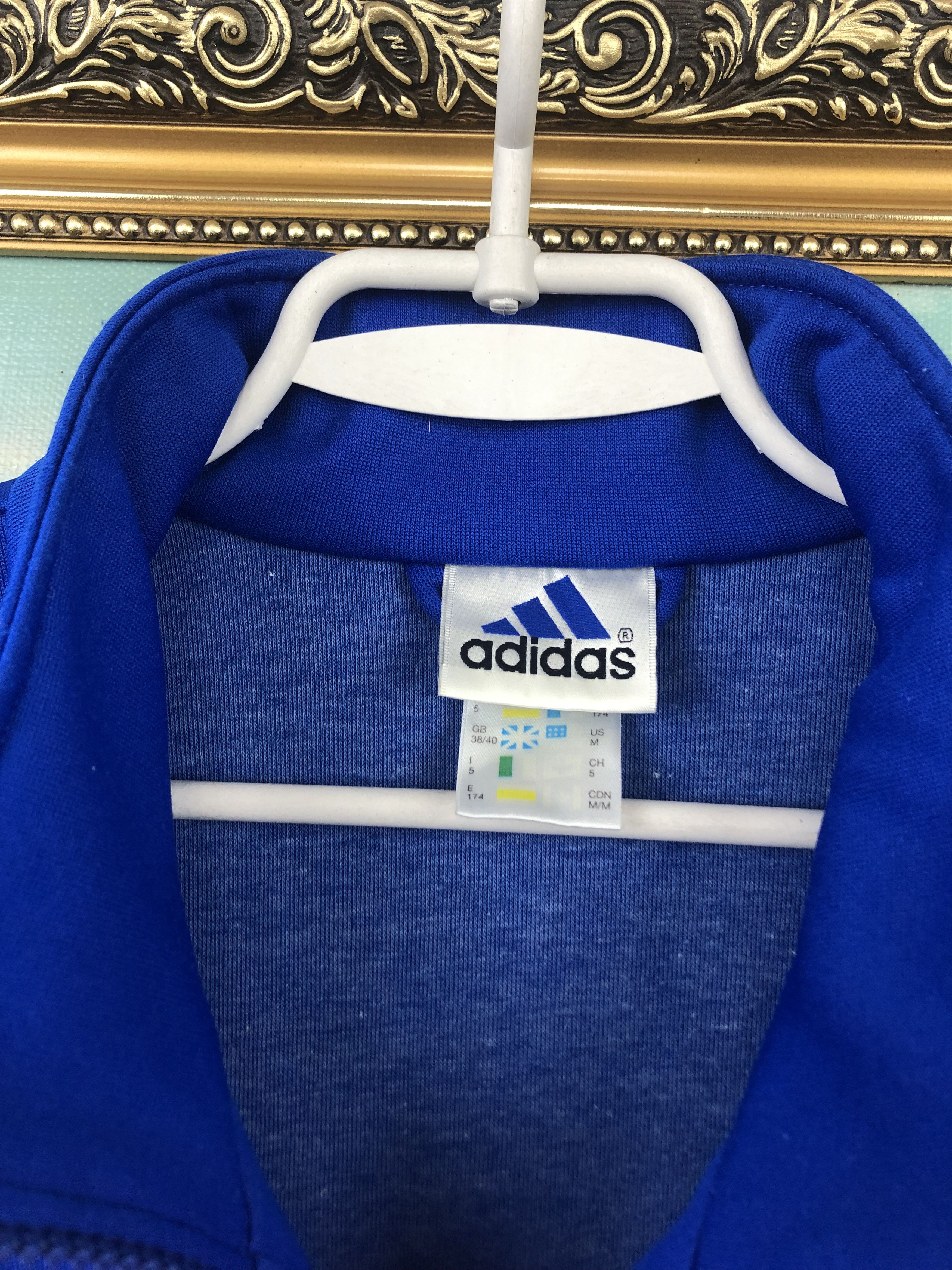 Adidas Vintage 90's Bayern Munich Football Jacket Soccer Track Top Size US M / EU 48-50 / 2 - 9 Thumbnail