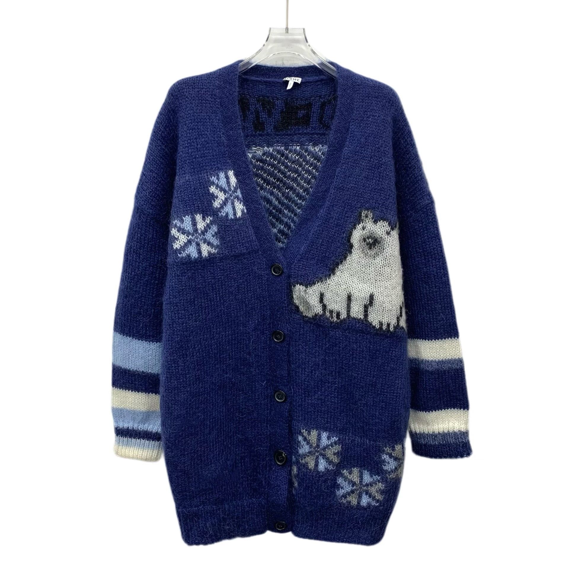 Loewe Loewe Blue Sweater XS Women Size XS / US 0-2 / IT 36-38 - 1 Thumbnail