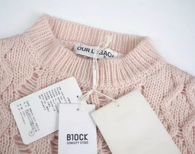 Our Legacy Our Legacy Pink wool sweater Size M / US 6-8 / IT 42-44 - 3 Thumbnail