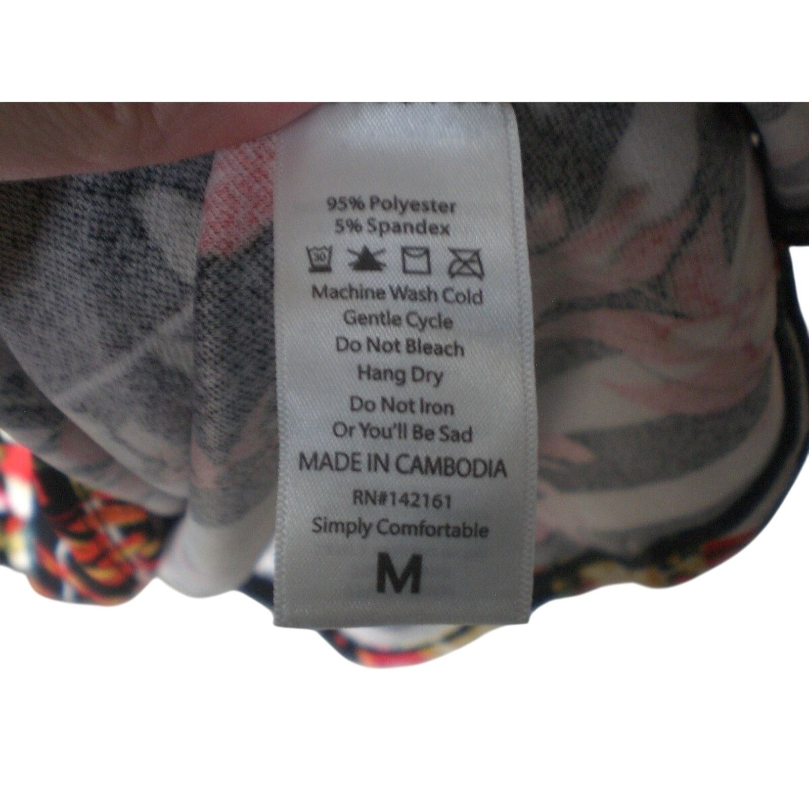 Other NWT LuLaRoe Amelia Dress Black White Stripes Florals Medium Size M / US 6-8 / IT 42-44 - 5 Thumbnail