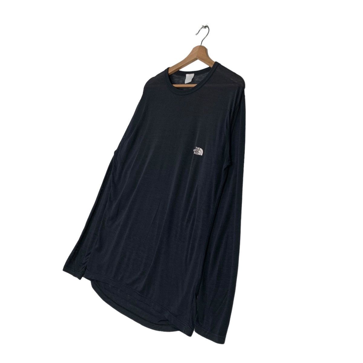 The North Face TNF Embroidery Small Logo Long Sleeve Thin Tees #0346-C16 Size US L / EU 52-54 / 3 - 2 Thumbnail
