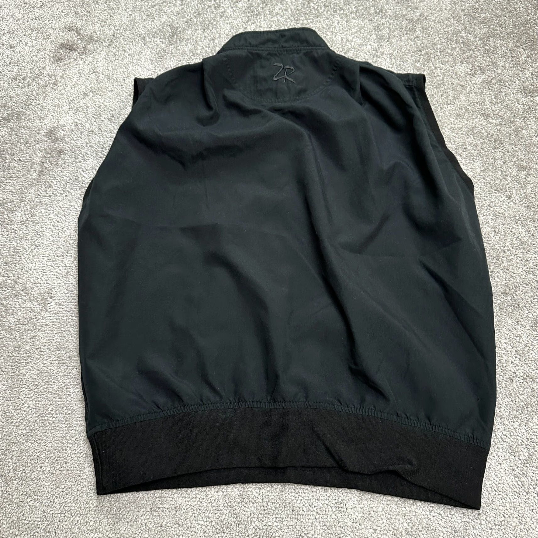 Vintage VINTAGE Zero Restriction Vest Womens M Black 1/4 Snap Outerwear Golf Sports Size M / US 6-8 / IT 42-44 - 2 Thumbnail