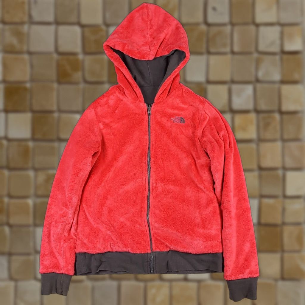 The North Face VINTAGE The North Face Reversible Pink Fleece Size S Hoodie Zip Up Crewneck Sweatshirt Size S / US 4 / IT 40 - 1 Thumbnail