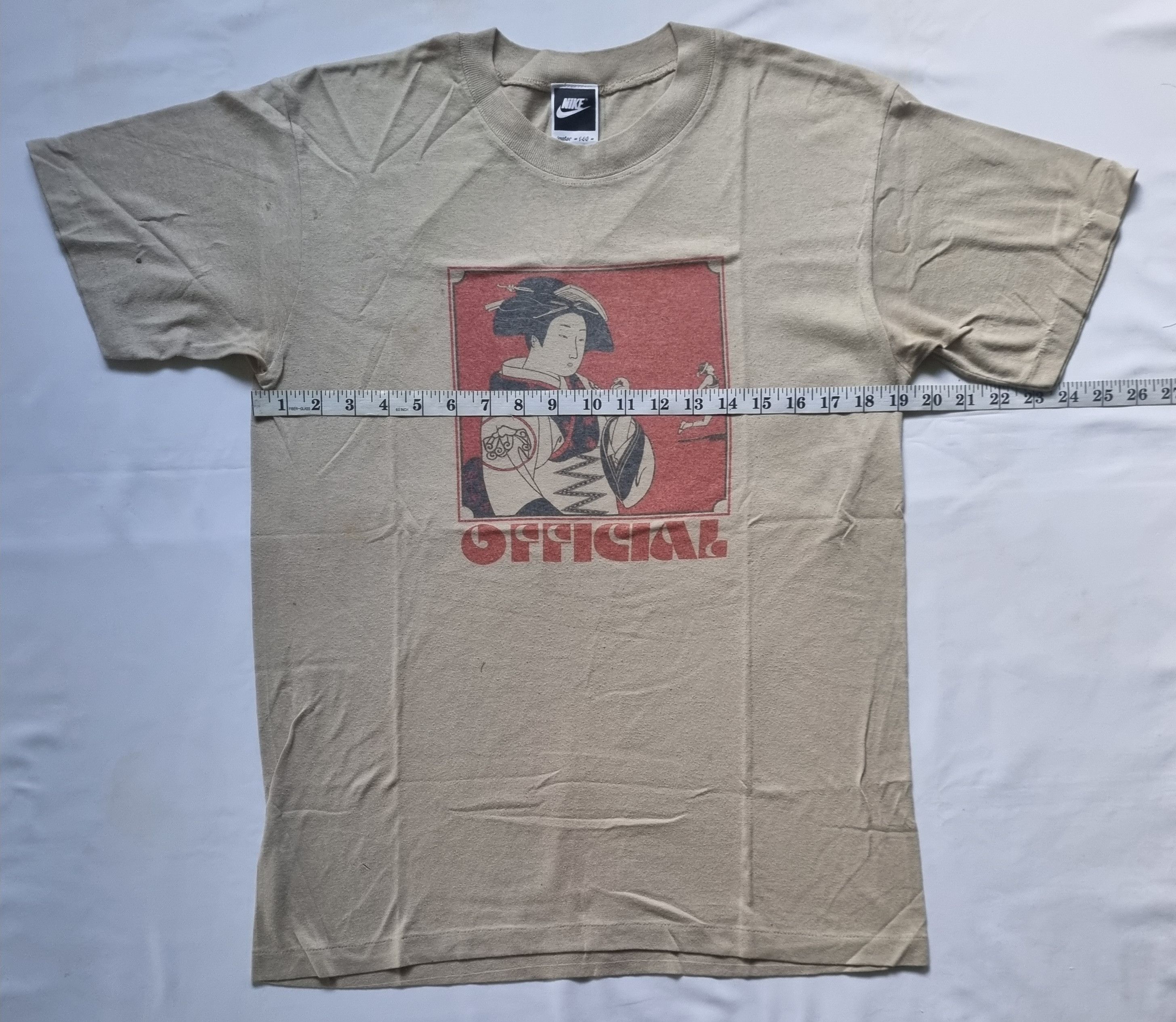 Nike × Vintage Vtg Nike Geisha Official Race Committee Cascade Run Off Tee Size US S / EU 44-46 / 1 - 3 Thumbnail
