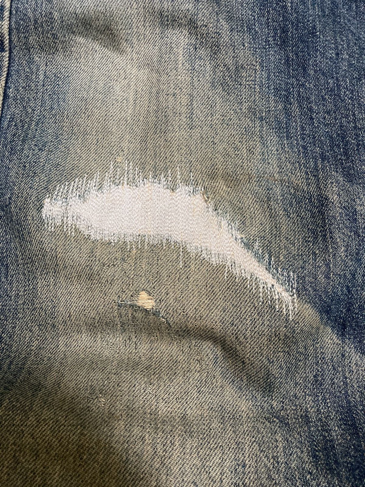 Levi's Vintage Distressed Levi’s Orange Tab 612 Blue Jeans Size US 33 - 16 Thumbnail