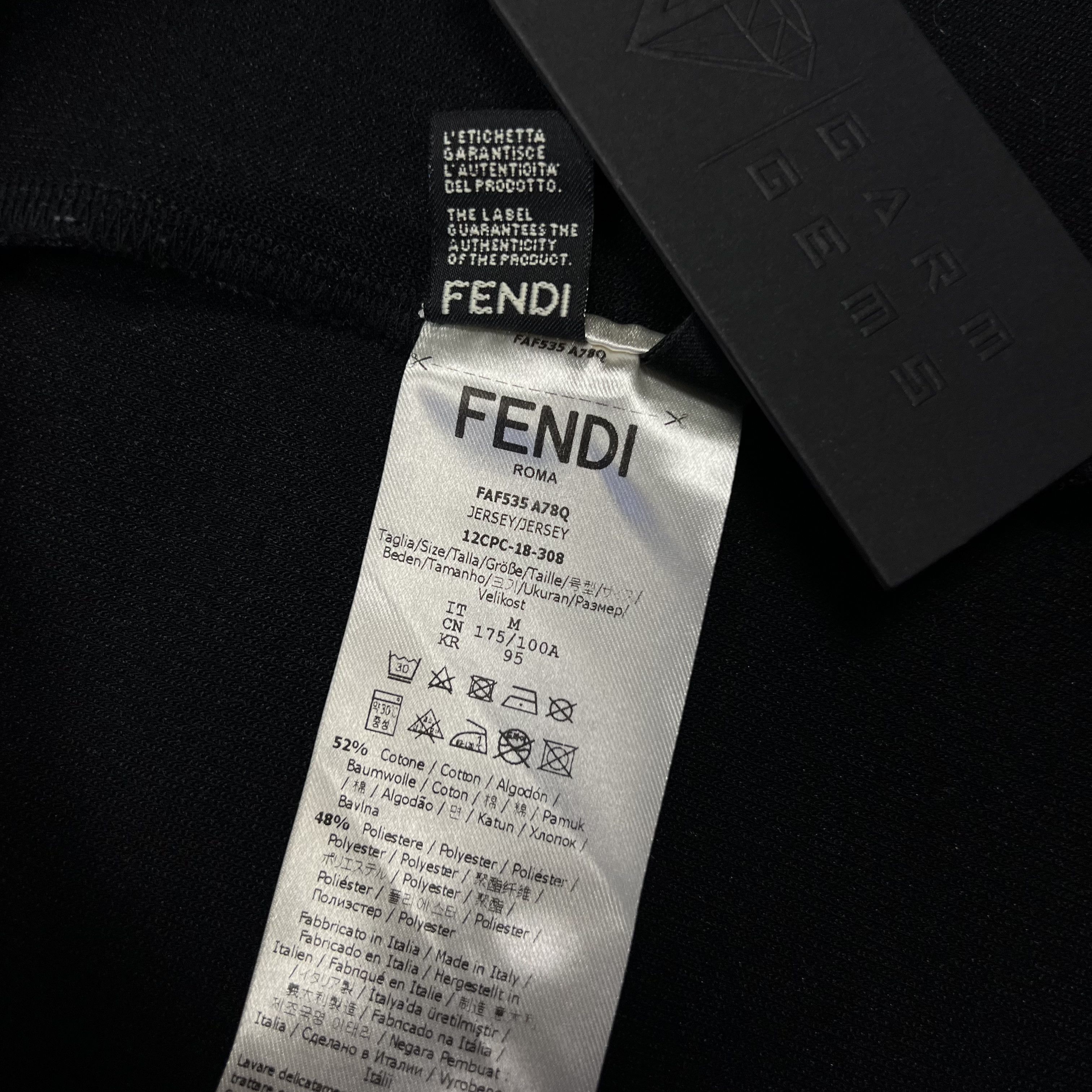 Fendi Fendi Contrast FF Trim Sweatshirt Size US M / EU 48-50 / 2 - 6 Thumbnail