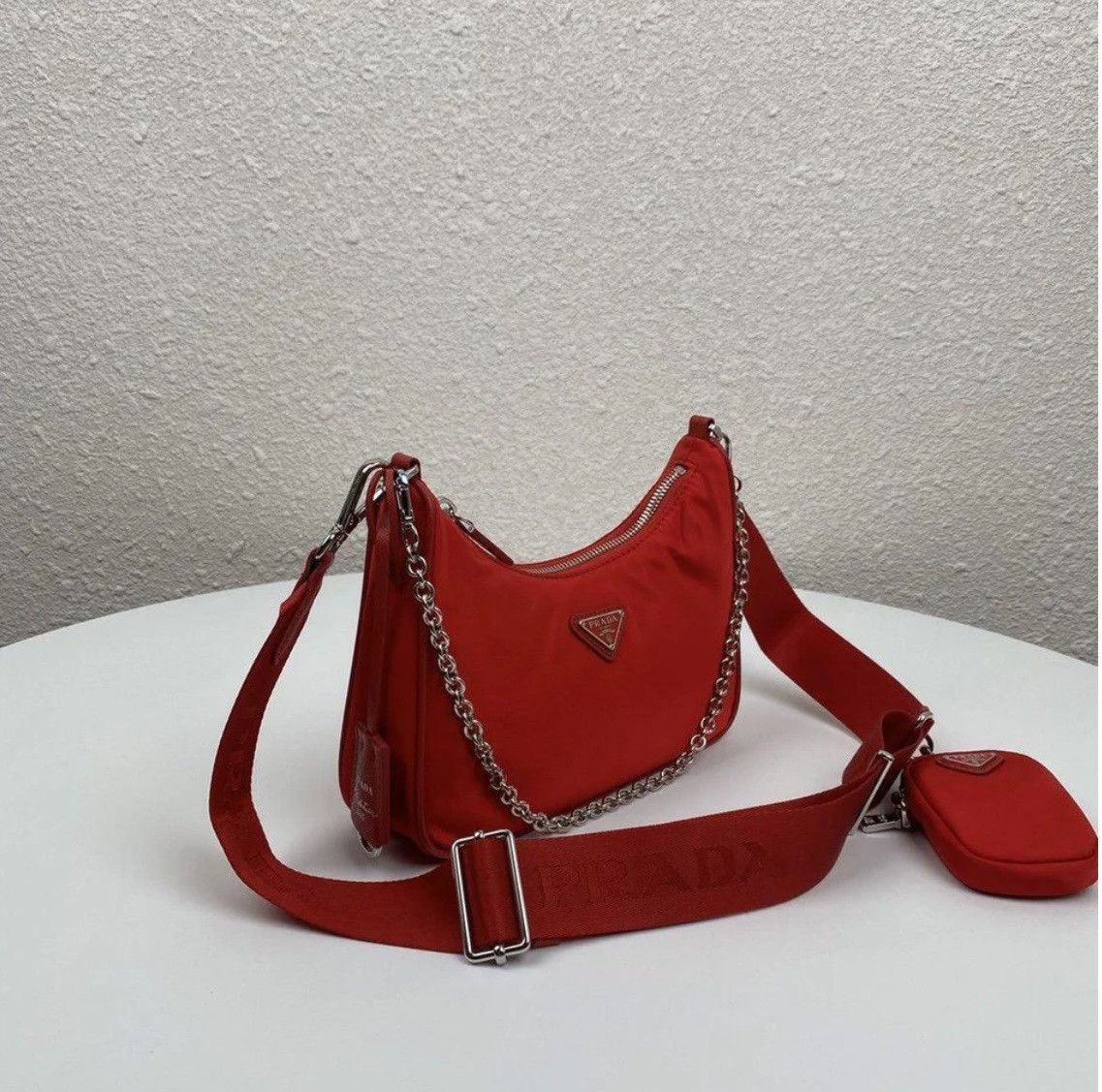 Other Red nylon bag Size ONE SIZE - 6 Thumbnail