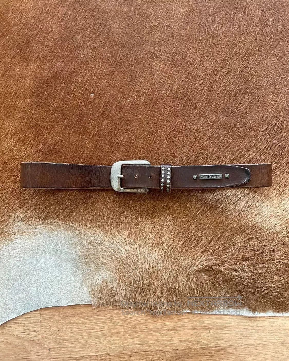 Diesel Diesel Vintage Western Brand Belt. Size ONE SIZE - 2 Thumbnail