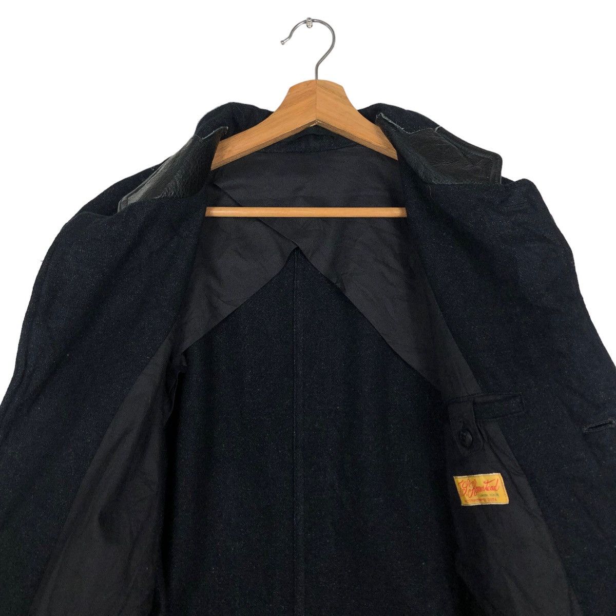 Issey Miyake 🔥Vintage Journal Standard Homestead Chore Jacket Leather Size US L / EU 52-54 / 3 - 14 Thumbnail
