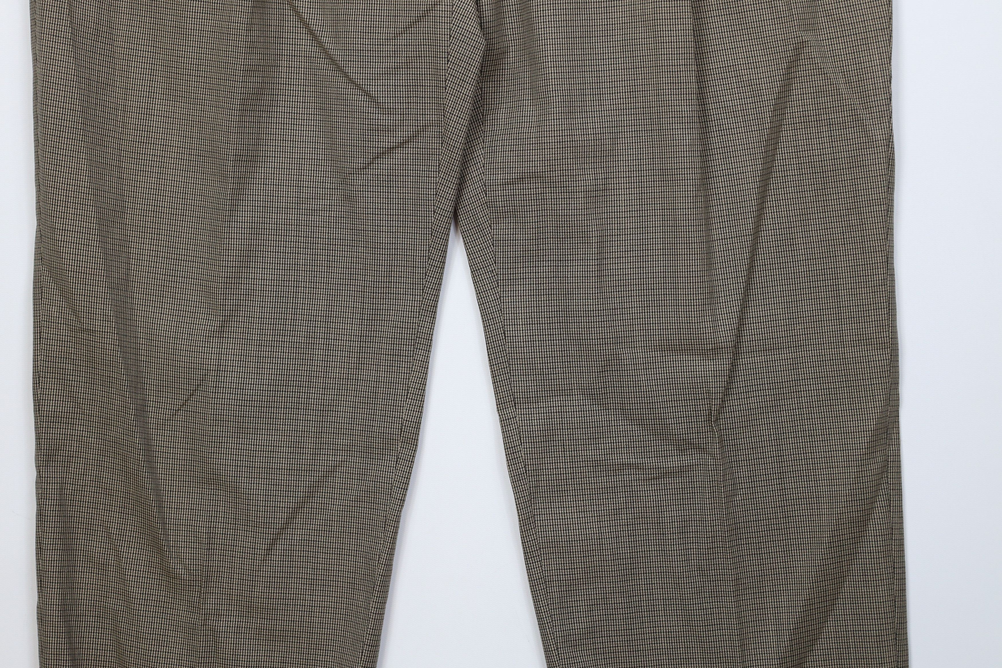 Vintage Vintage 90s Streetwear Wide Leg Chino Pants Houndstooth Size US 38 / EU 54 - 4 Thumbnail
