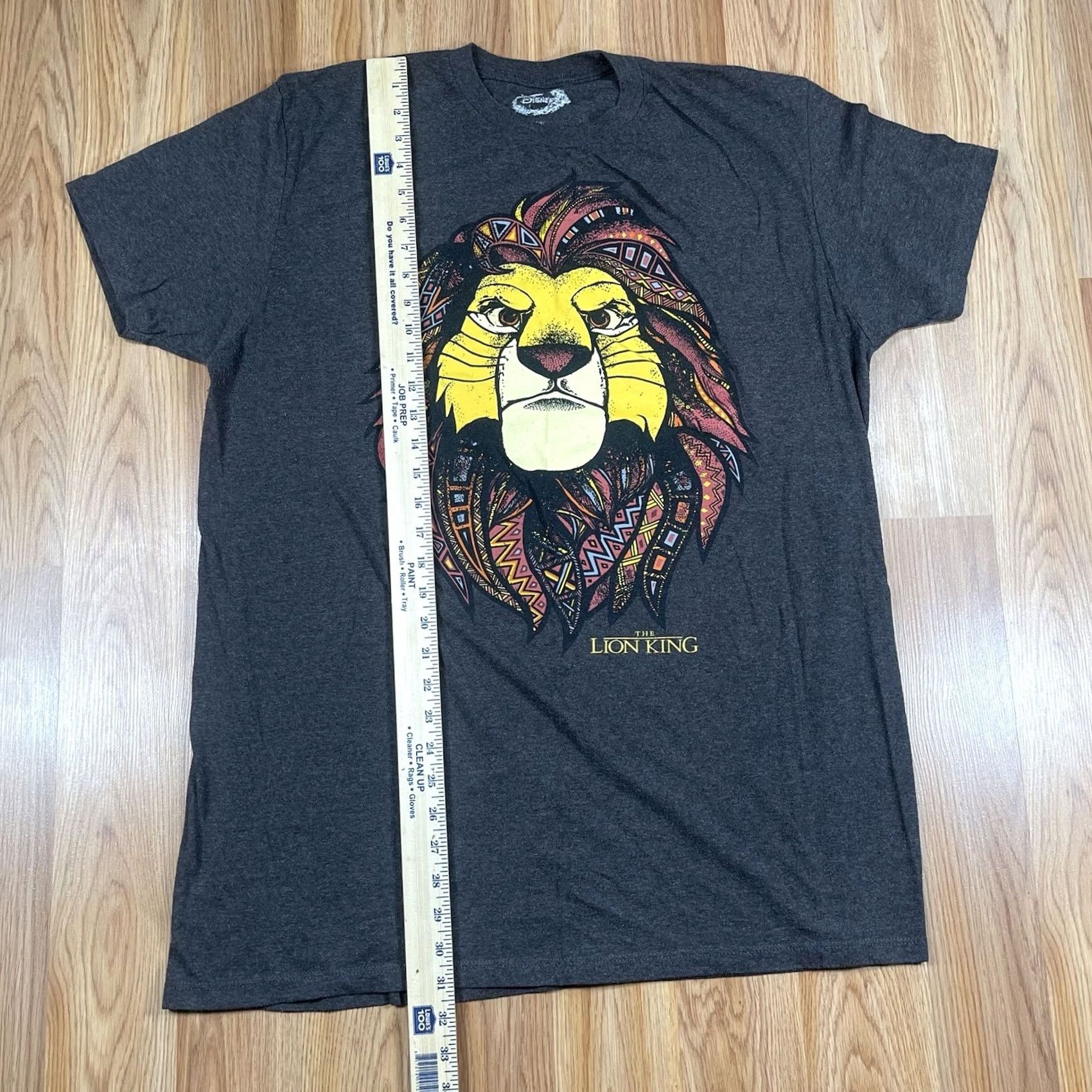 Disney Disney T-Shirt Mens Size XL The Lion King CrewNeck Graphics Gray Extra Large Size US XL / EU 56 / 4 - 3 Thumbnail