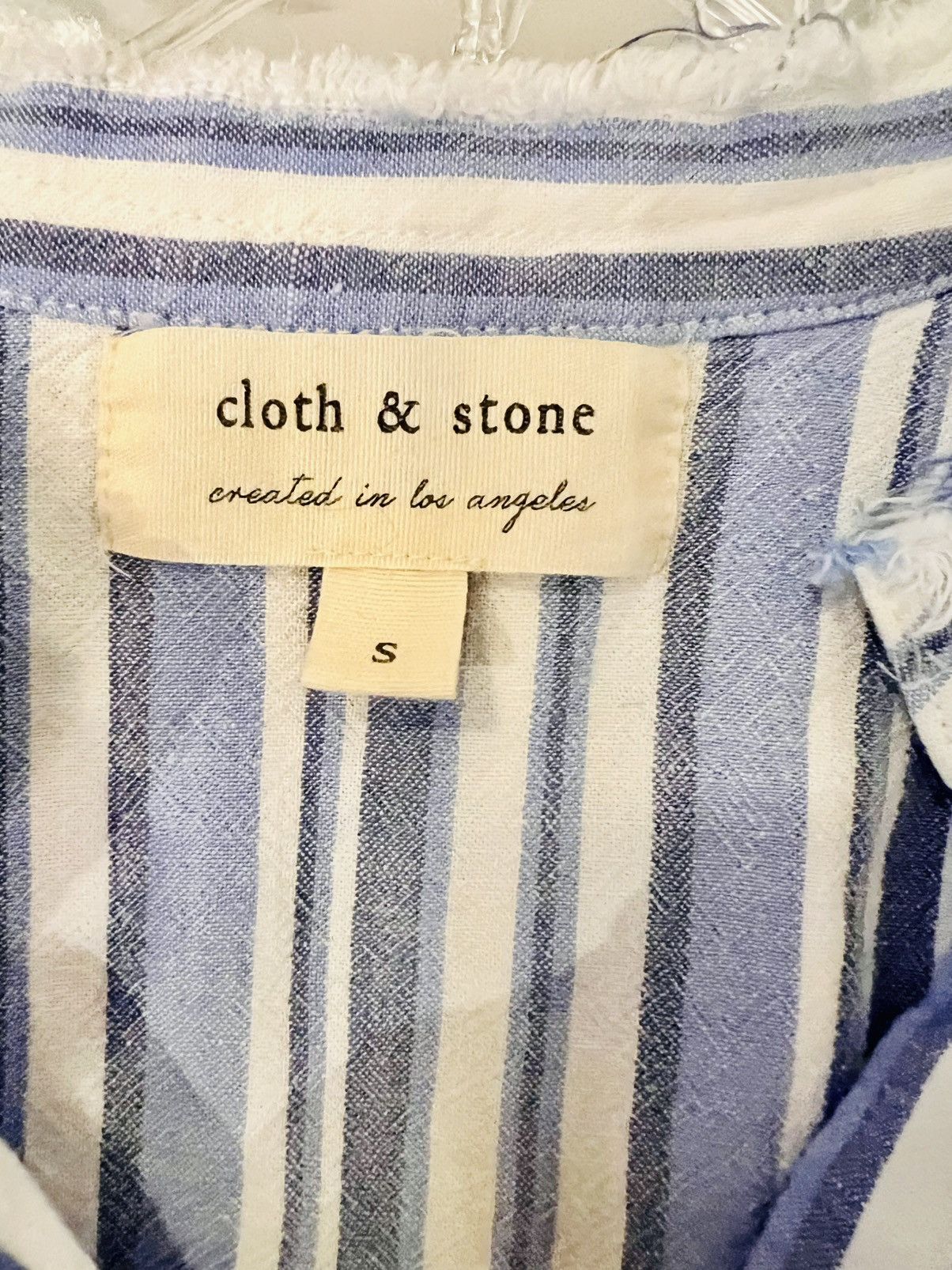 Other Cloth & Stone Button down shirt dress SMALL Size S / US 4 / IT 40 - 3 Thumbnail