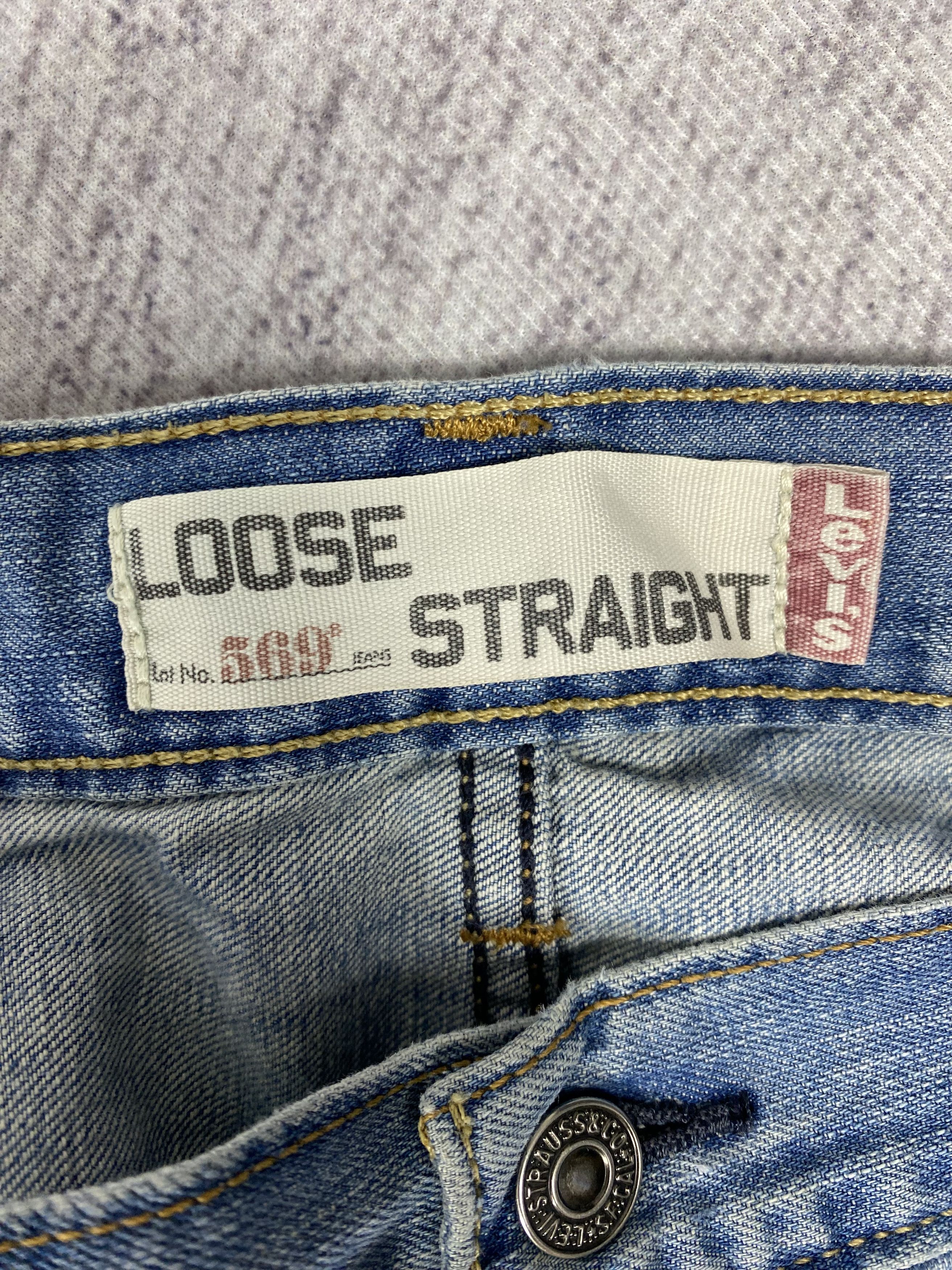Vintage Vintage Levi's 569 Loose Straight Light Blue Denim PT0480 Size US 38 / EU 54 - 17 Thumbnail