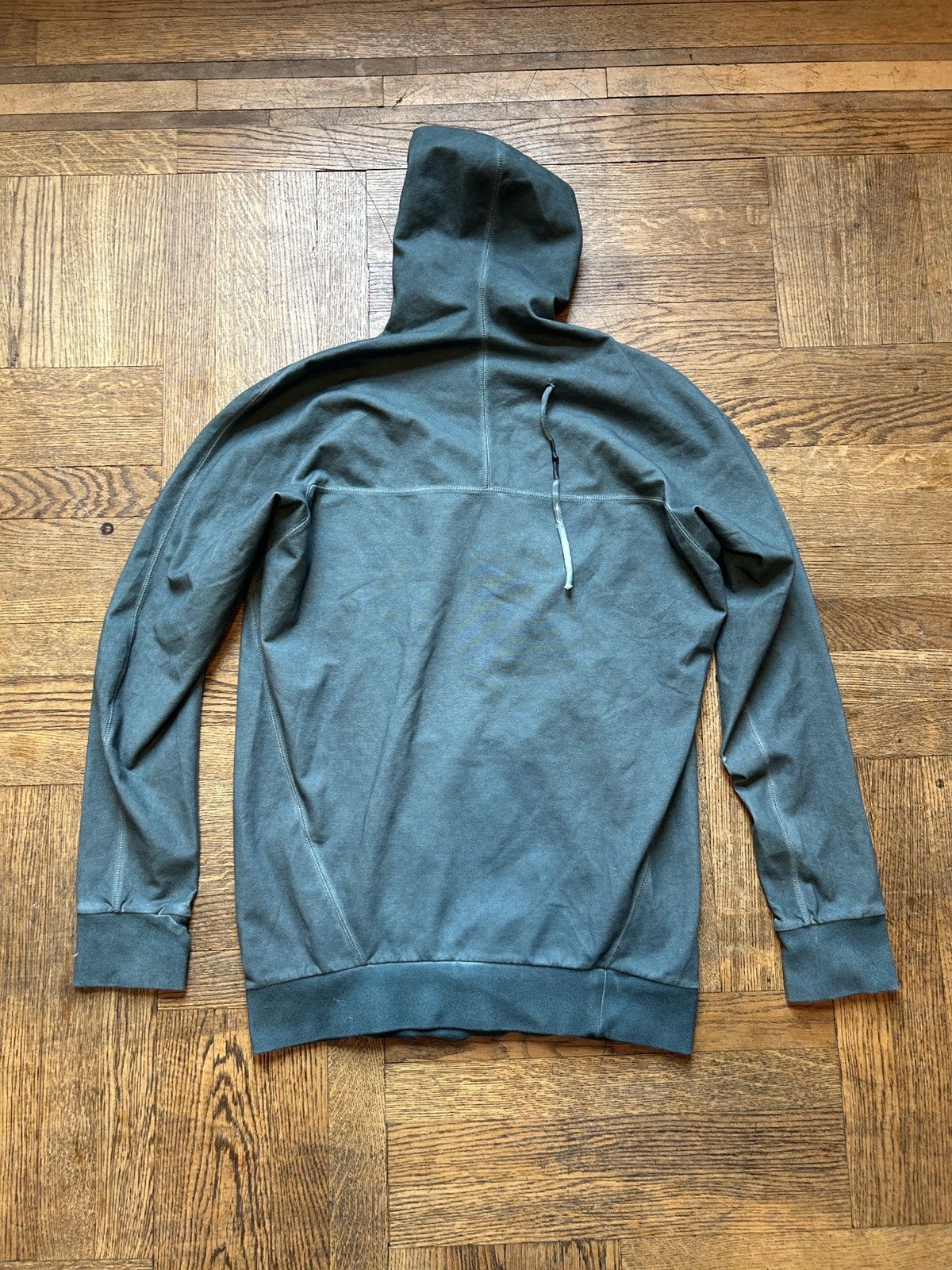 11 By Boris Bidjan Saberi Garment Dye Ninja Mask Hoodie Size US S / EU 44-46 / 1 - 2 Thumbnail