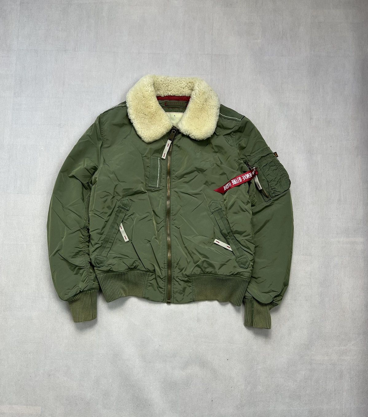 Alpha Industries Bomber Jacket Alpha Industries Injector III Zipped Military Size US M / EU 48-50 / 2 - 1 Thumbnail
